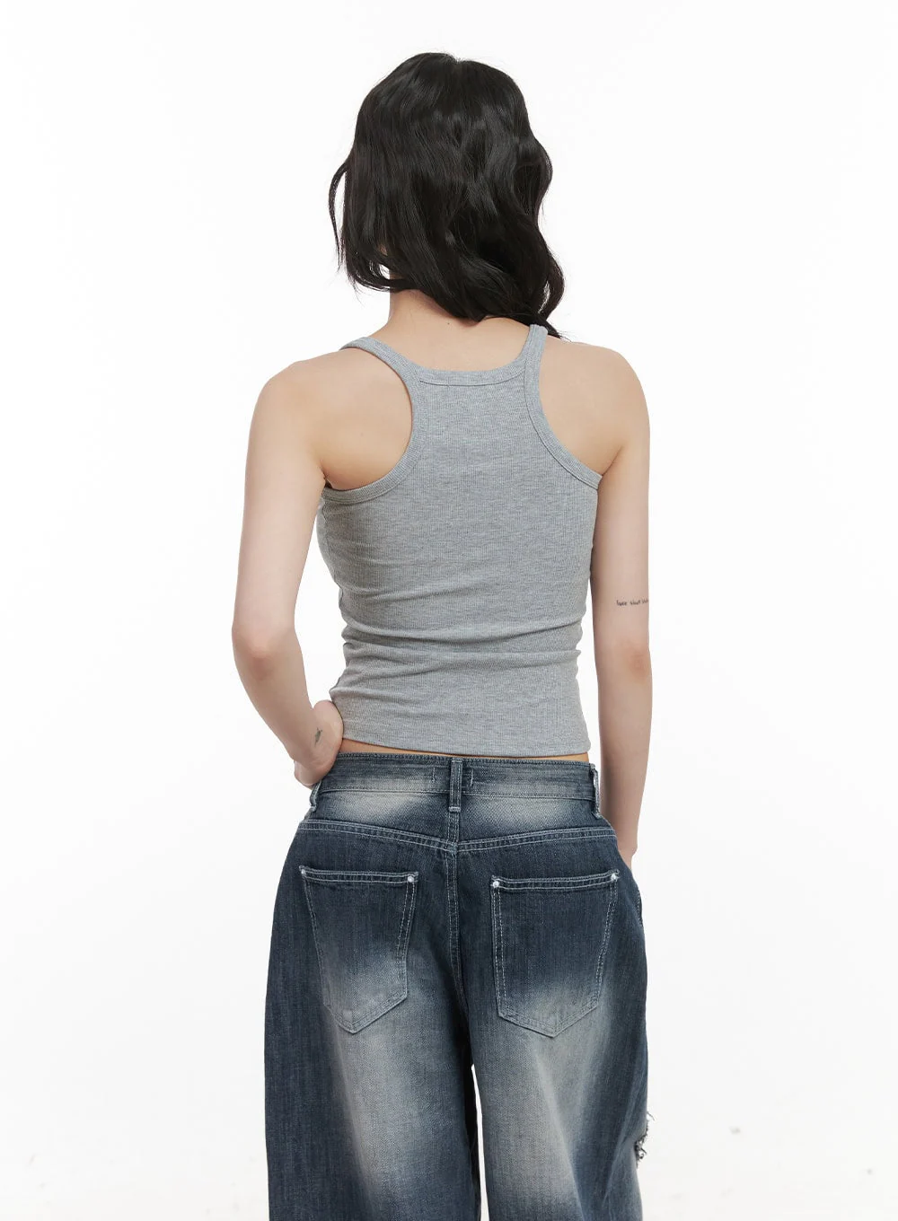 Essential Crop Tank Top CJ523 - Image 5