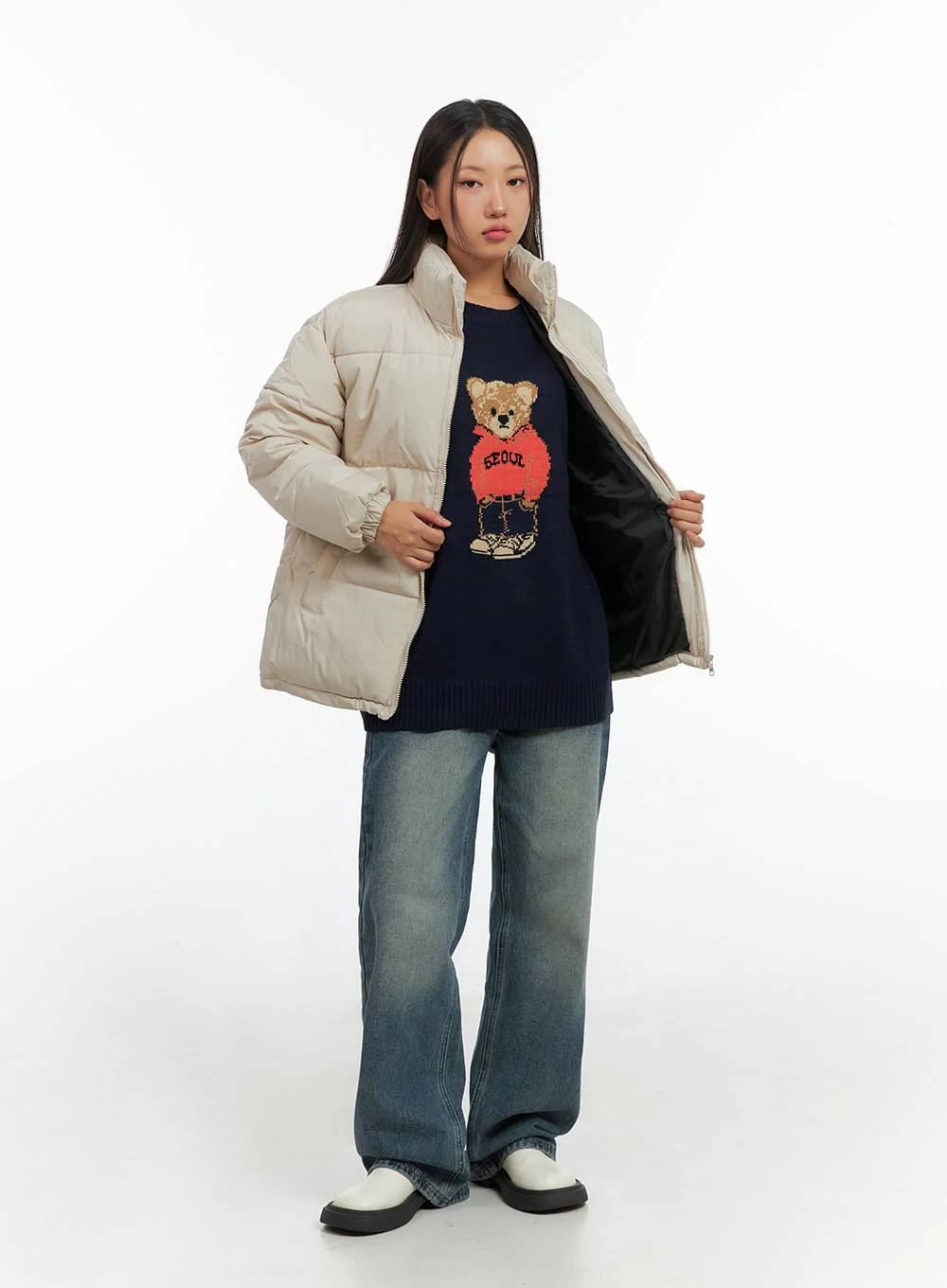 Essential Puffer Coat IS402 - Image 8