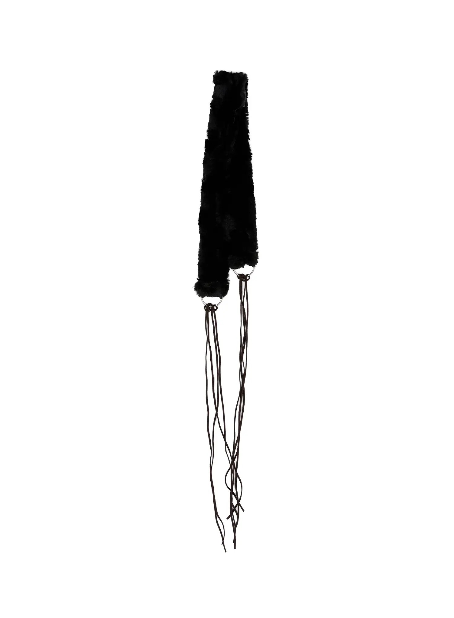 Faux Fur String Belt CN528 - Image 13