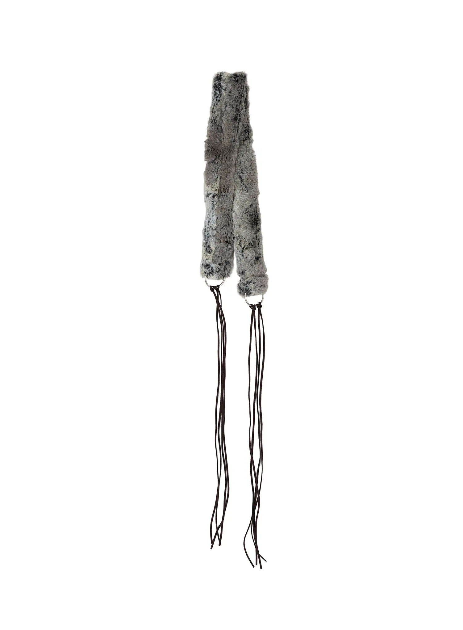 Faux Fur String Belt CN528 - Image 14