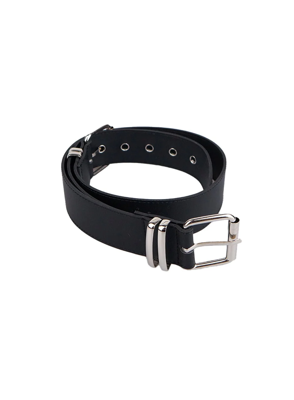 Faux Leather Eyelet Belt IN427 - Image 8