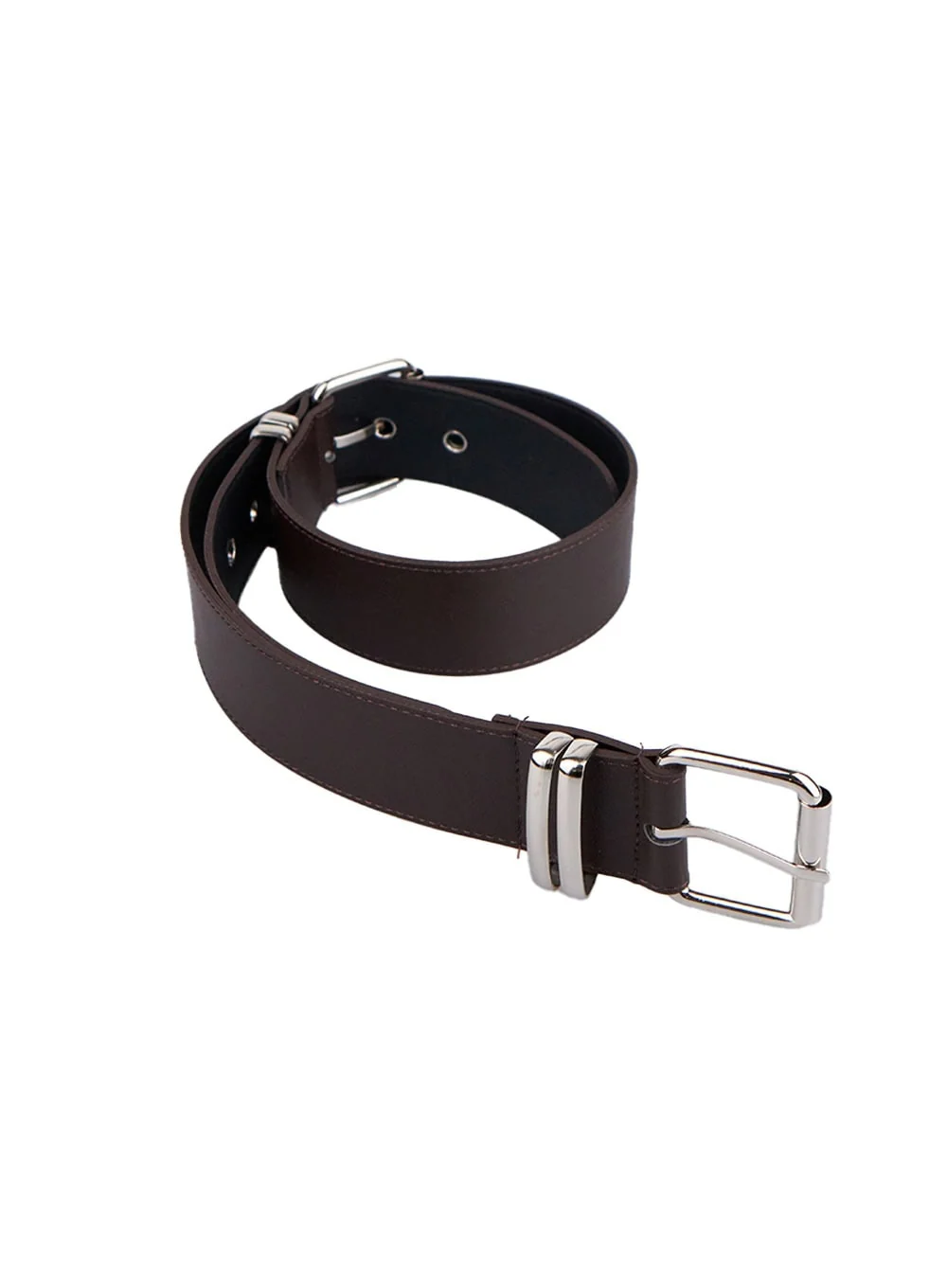 Faux Leather Eyelet Belt IN427 - Image 9
