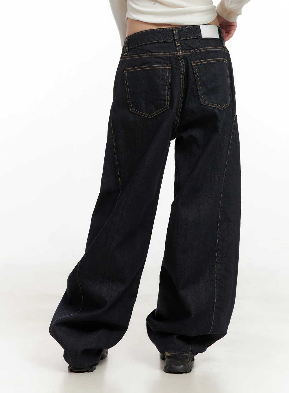 Fernanda Balloon-Fit Baggy Jeans CJ502 - Image 5