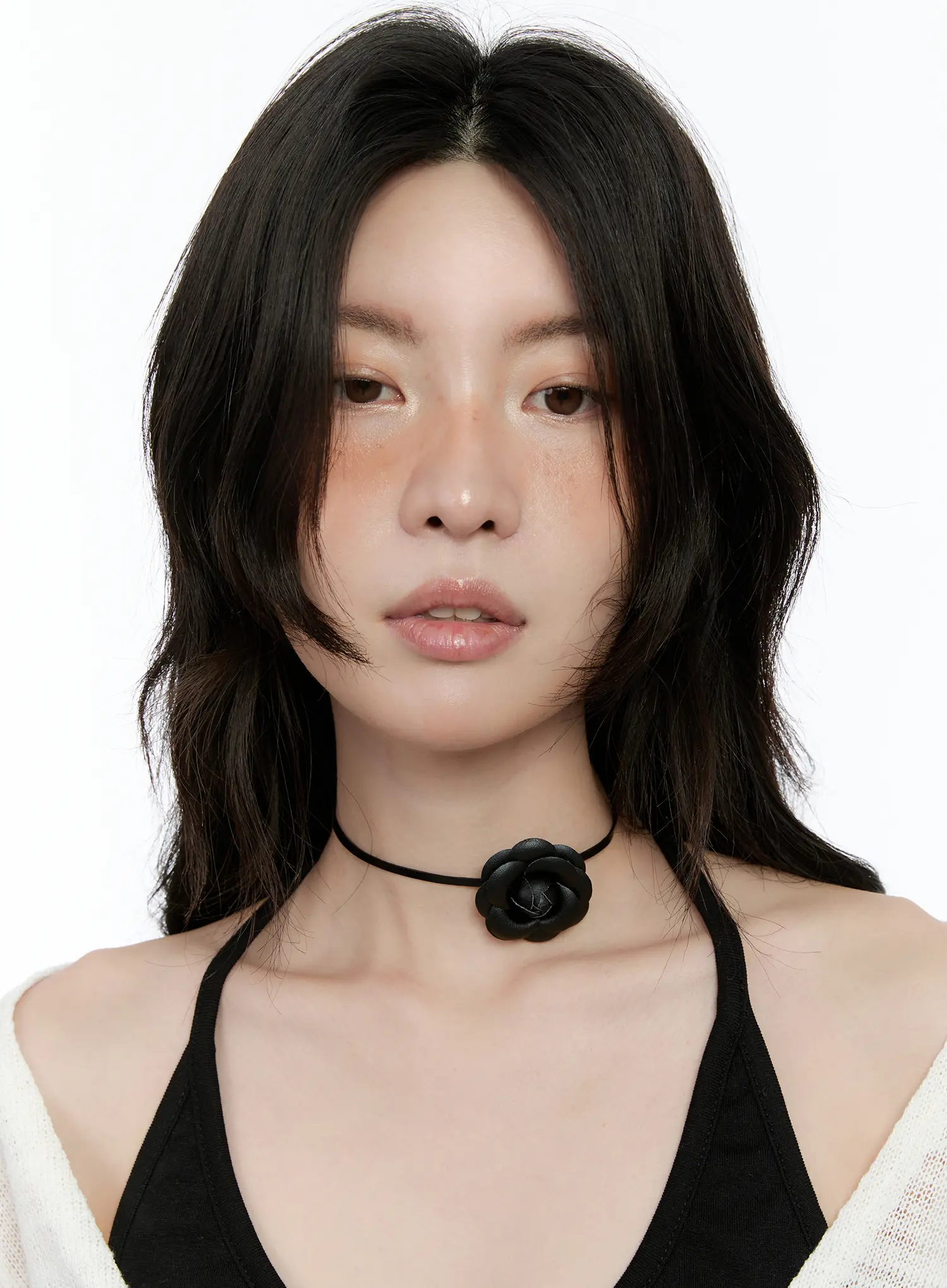 Floral Choker Necklace CN517 - Image 3