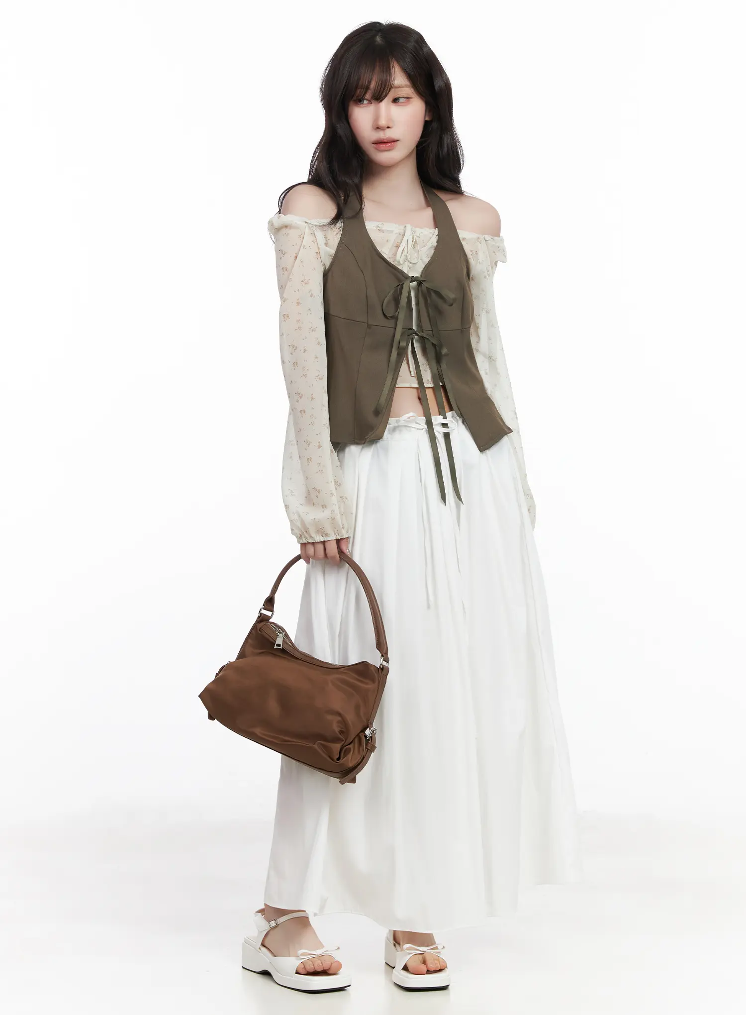 Flowy Boho Long Skirt CF519