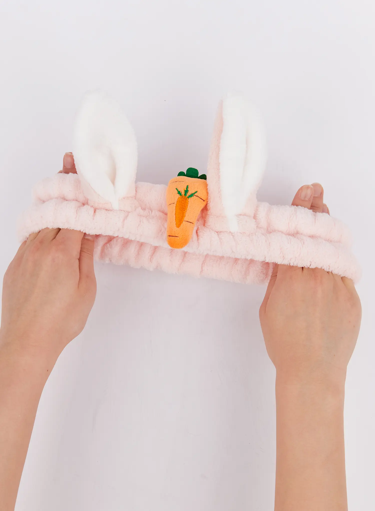 Fluffy Bunny Ear Headband IM527 - Image 2