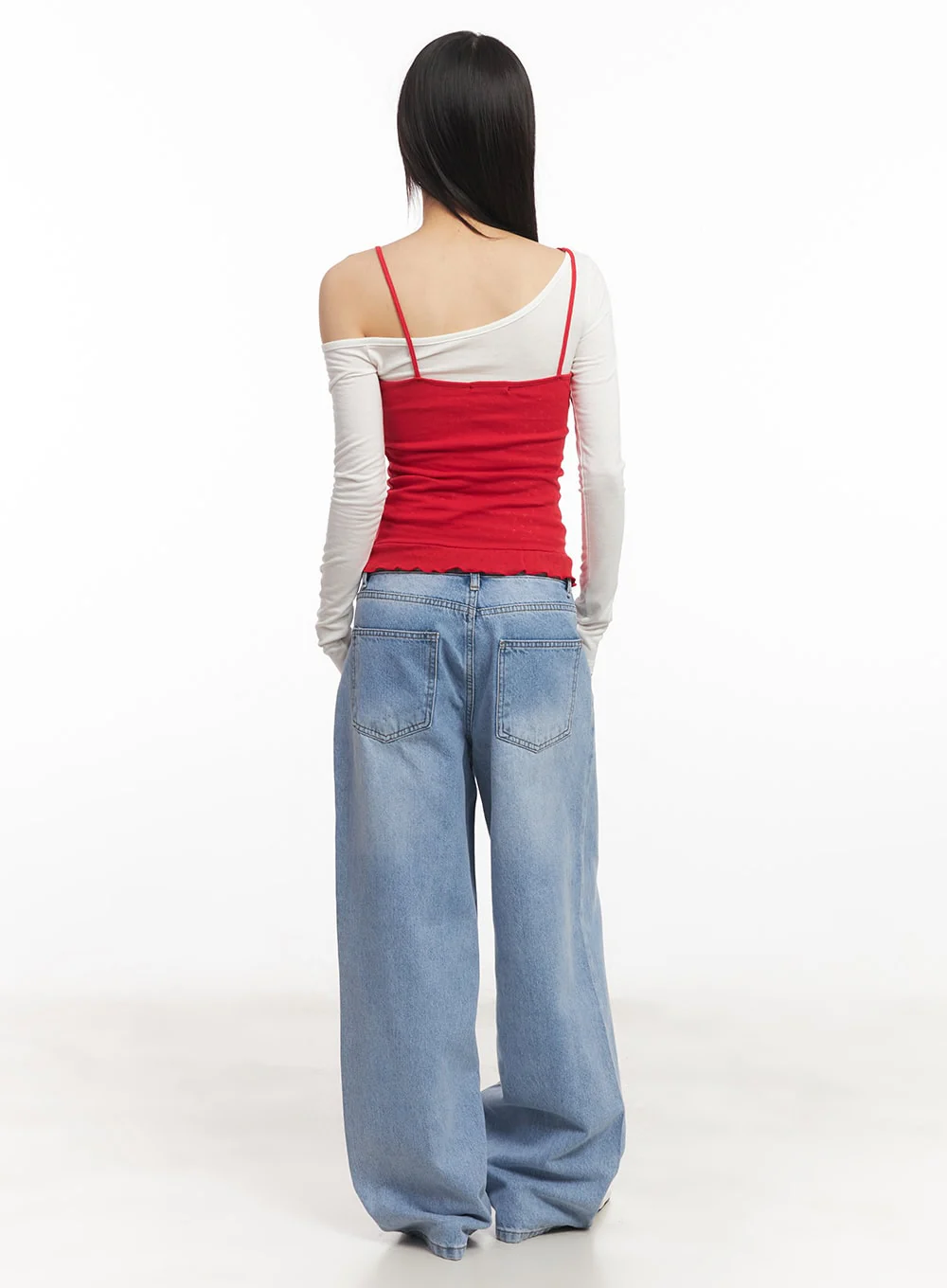 Frill-Trim Cami Top CA523 - Image 7
