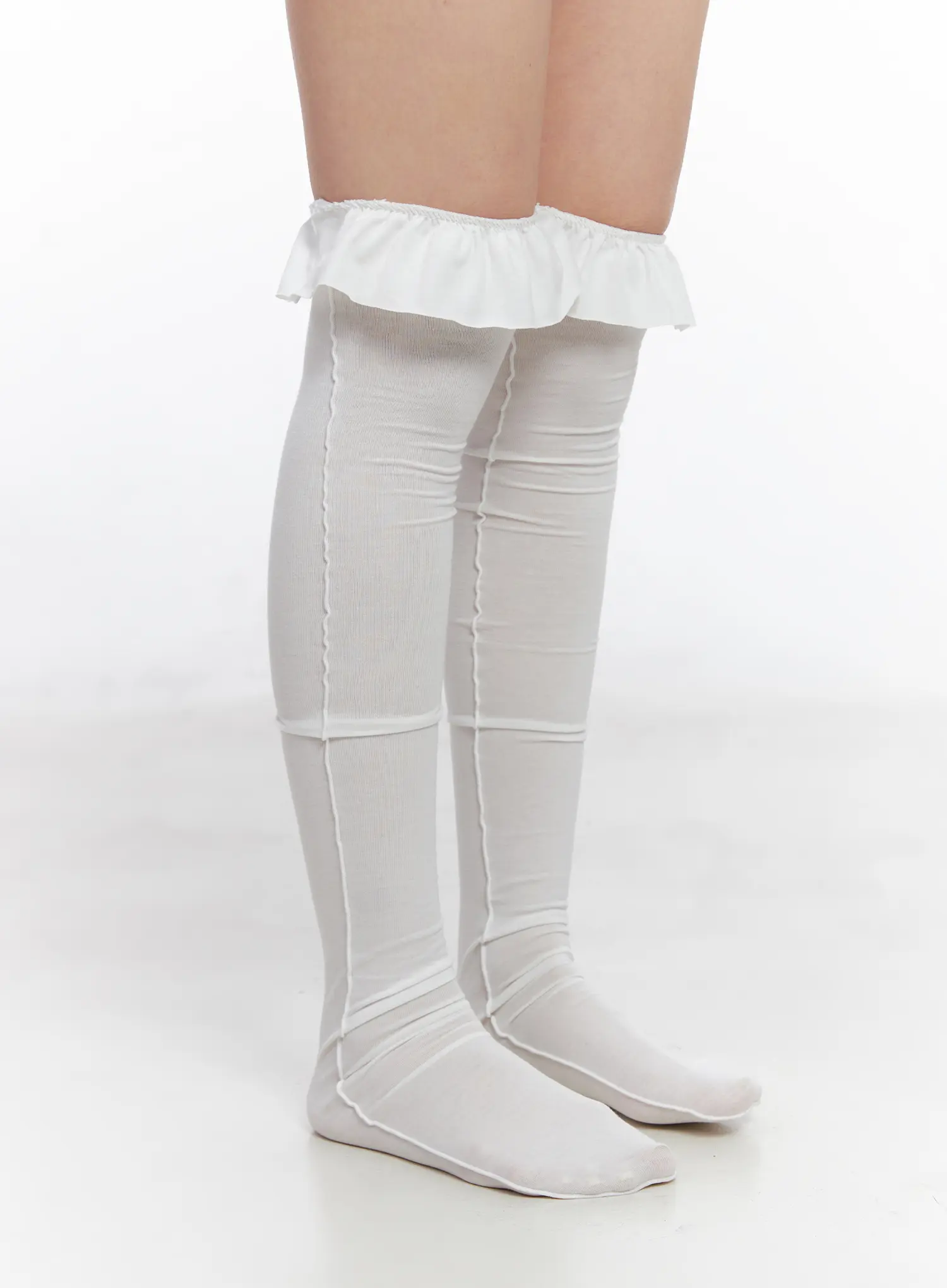 Frilled Long Knee Socks CO507 - Image 4