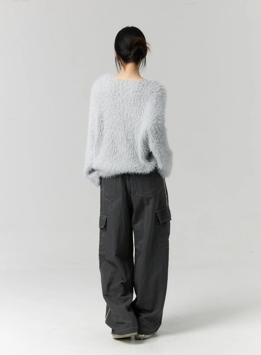 Fuzzy Knit Sweater CS313 - Image 11
