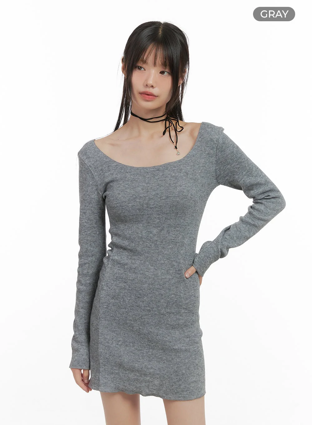 Graceful Off-Shoulder Mini Dress CS412 - Image 9