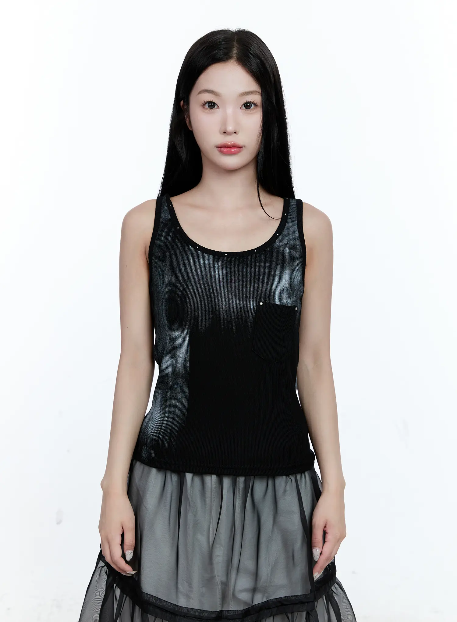 Gradient Ribbed Tank Top CG507 - Image 10
