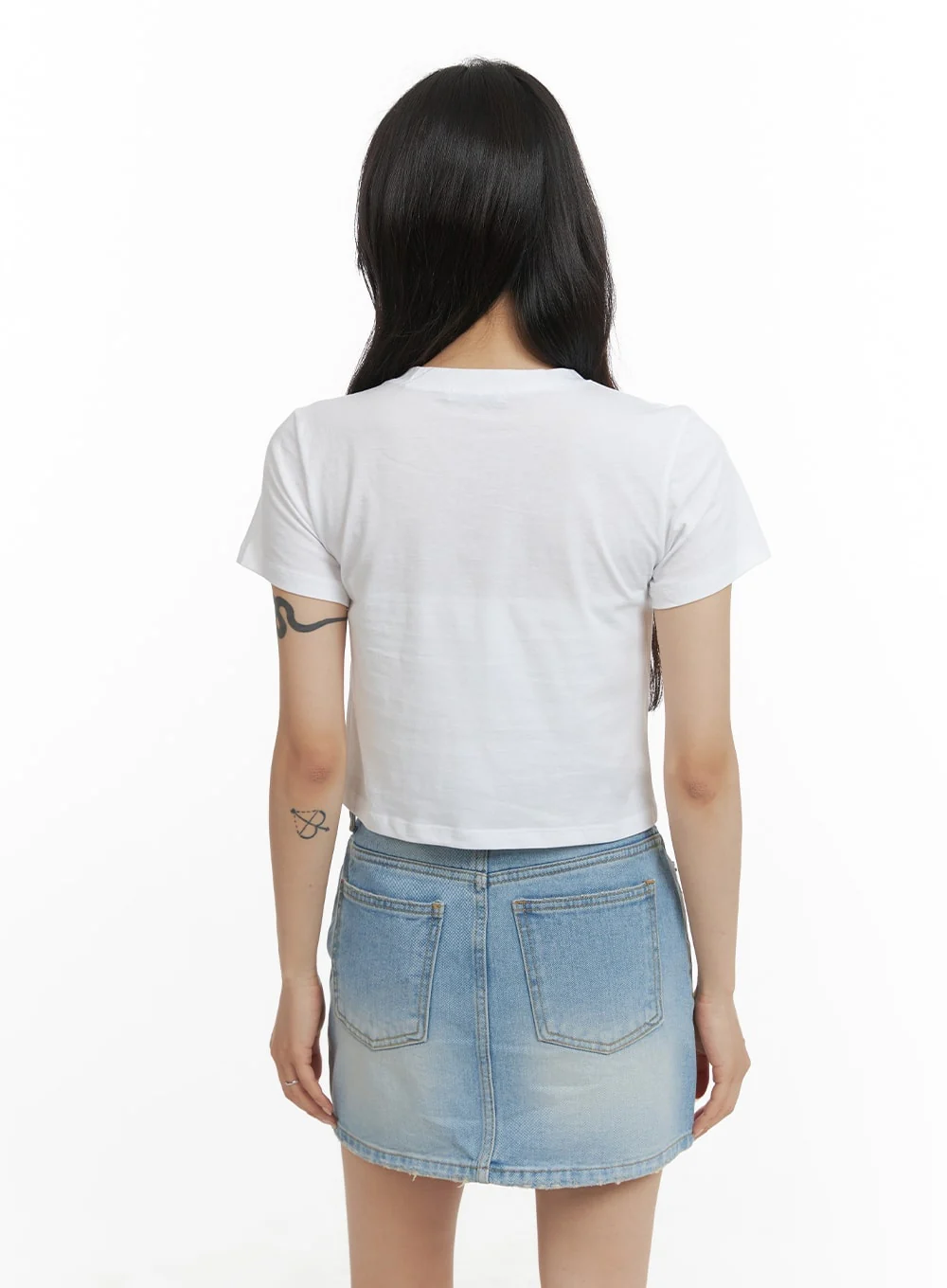 Graphic Crop Tee CM426 - Image 5
