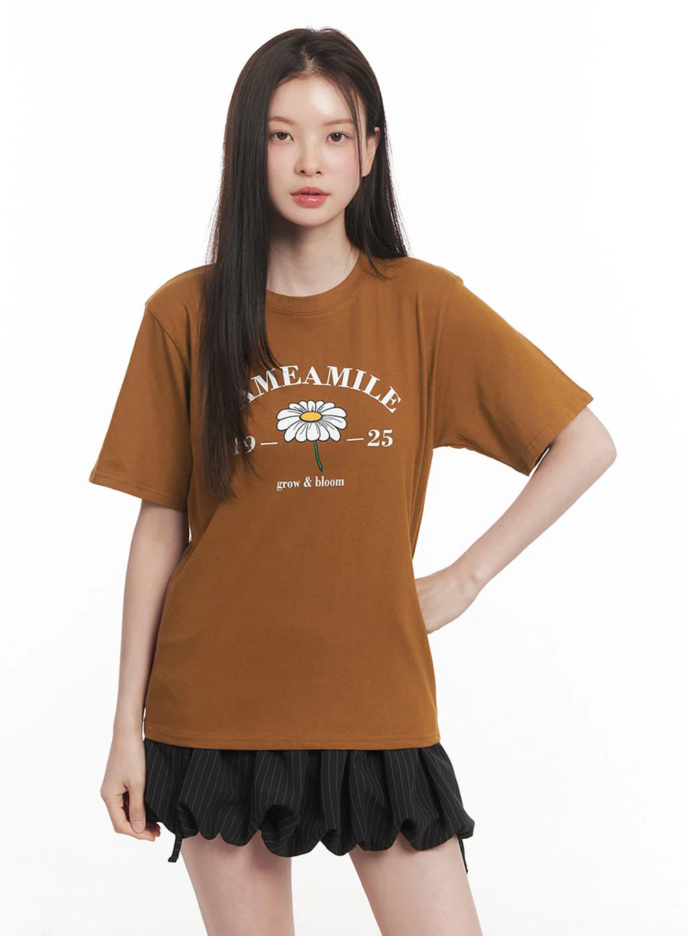 Graphic Flower T-Shirt IY509 - Image 14