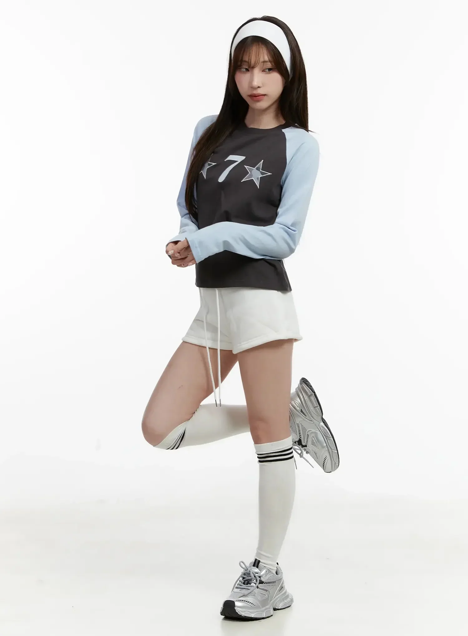 Graphic Print Long Sleeve Top ID525 - Image 13