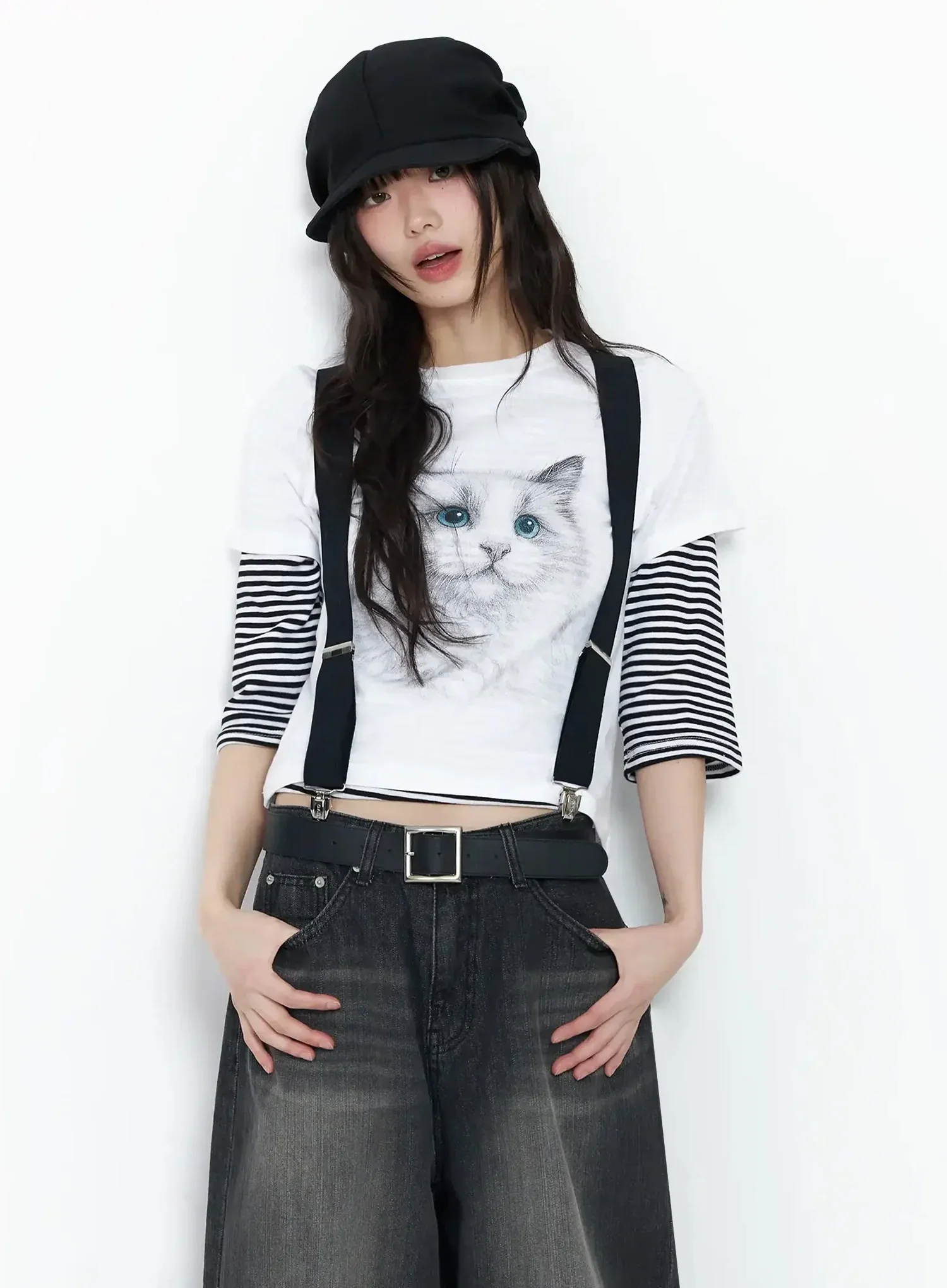 Graphic Print Tee IF505