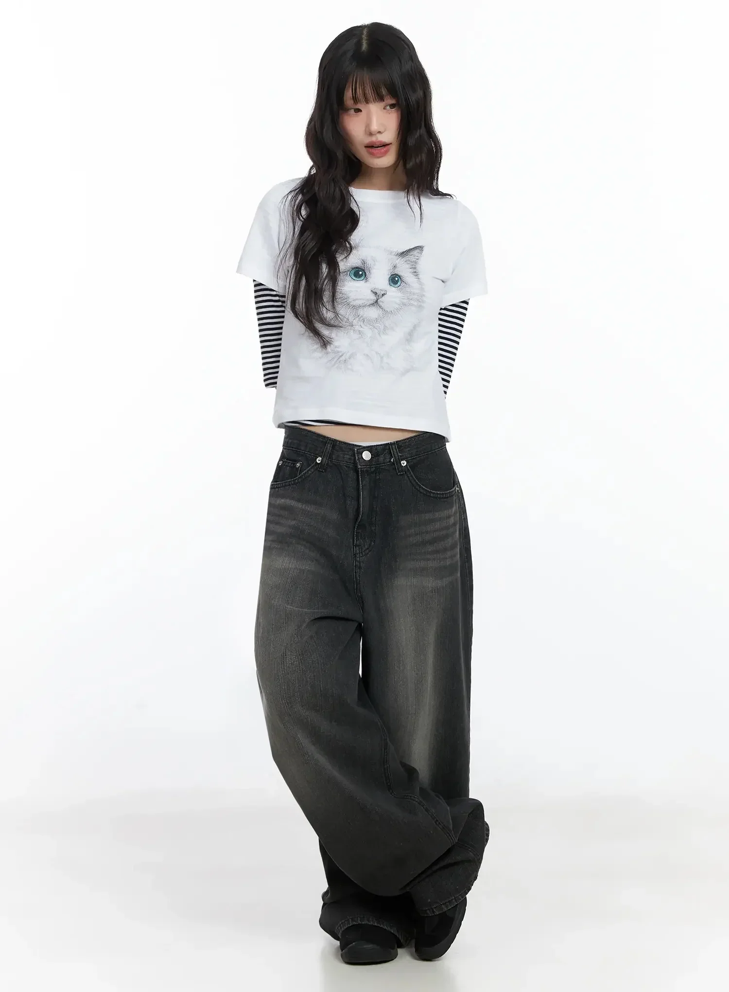 Graphic Print Tee IF505 - Image 11