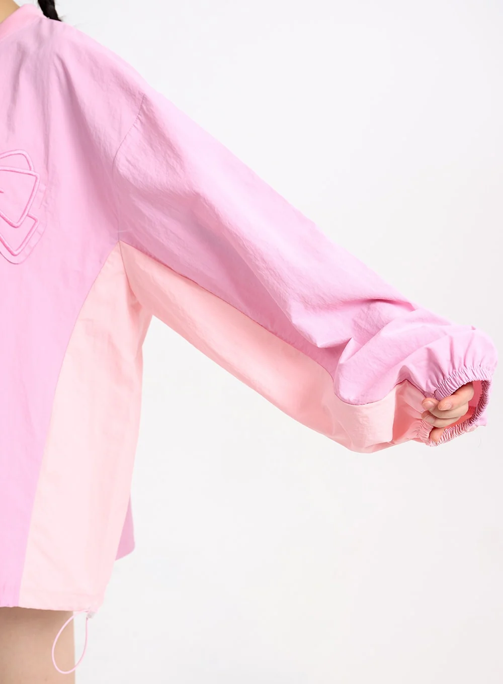 Graphic Ribbon Oversized Cotton Sweatshirt CM415 - Image 7