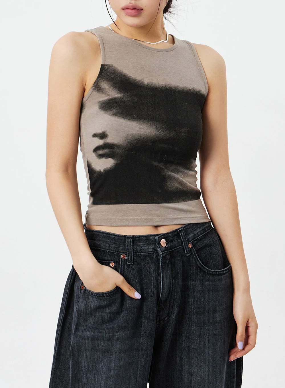 Graphic Tank Top CM324 - Image 2