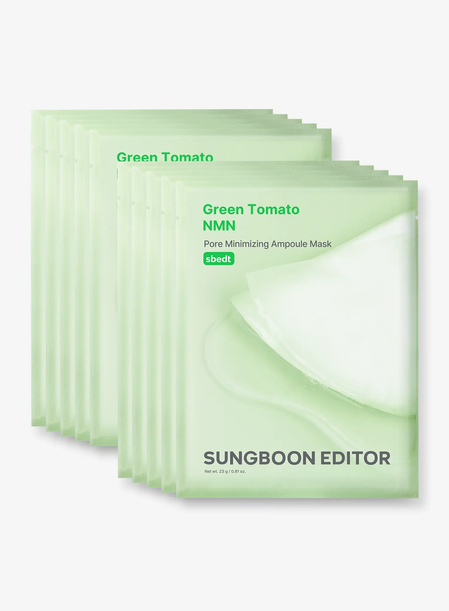 Green Tomato NMN Pore Minimizing Ampoule Mask (23g*10ea)