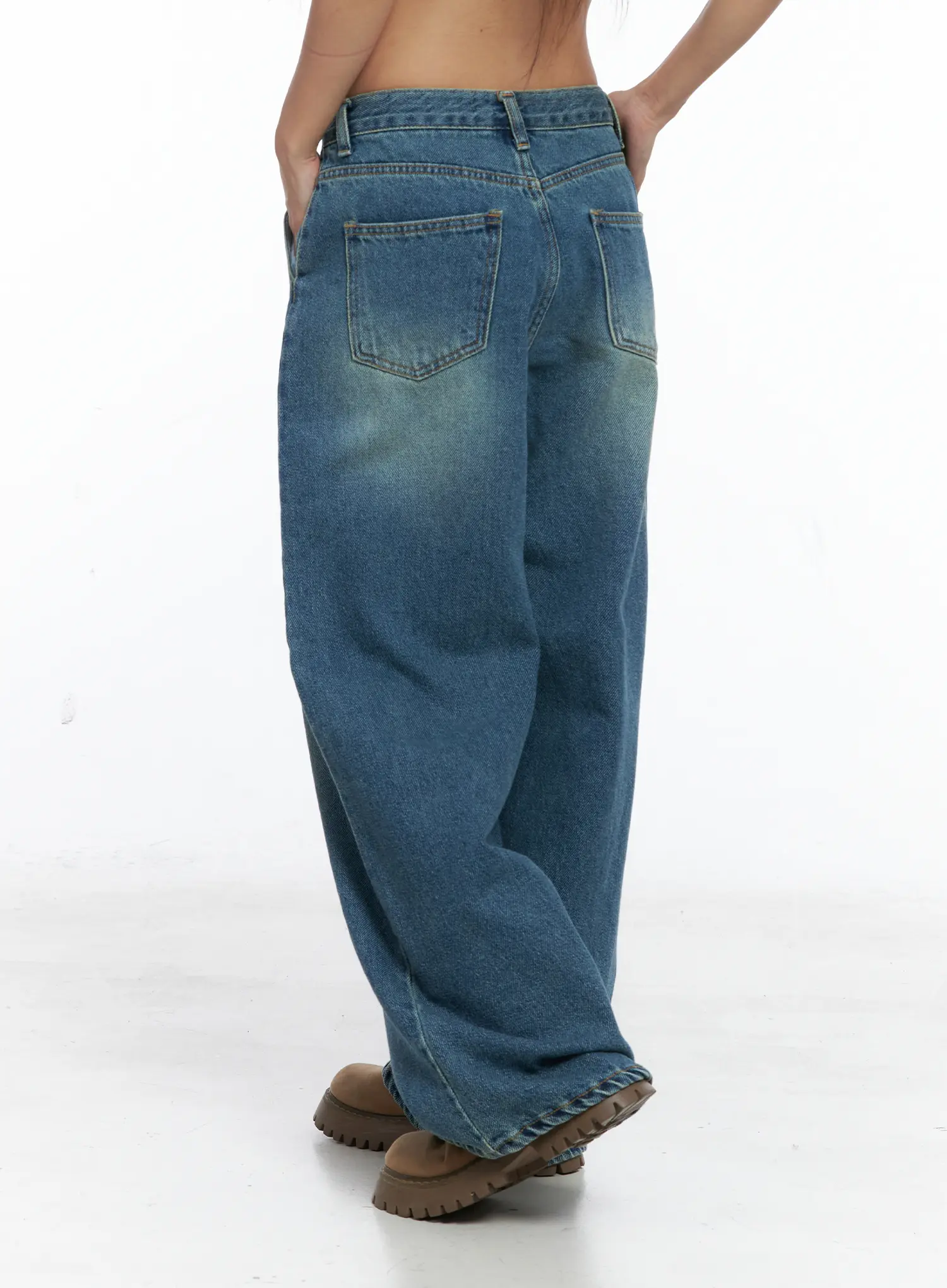 Halle Wide Leg Jeans CS504 - Image 4