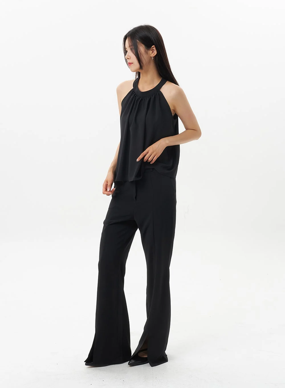 Halter Neck Blouse OU328 - Image 3