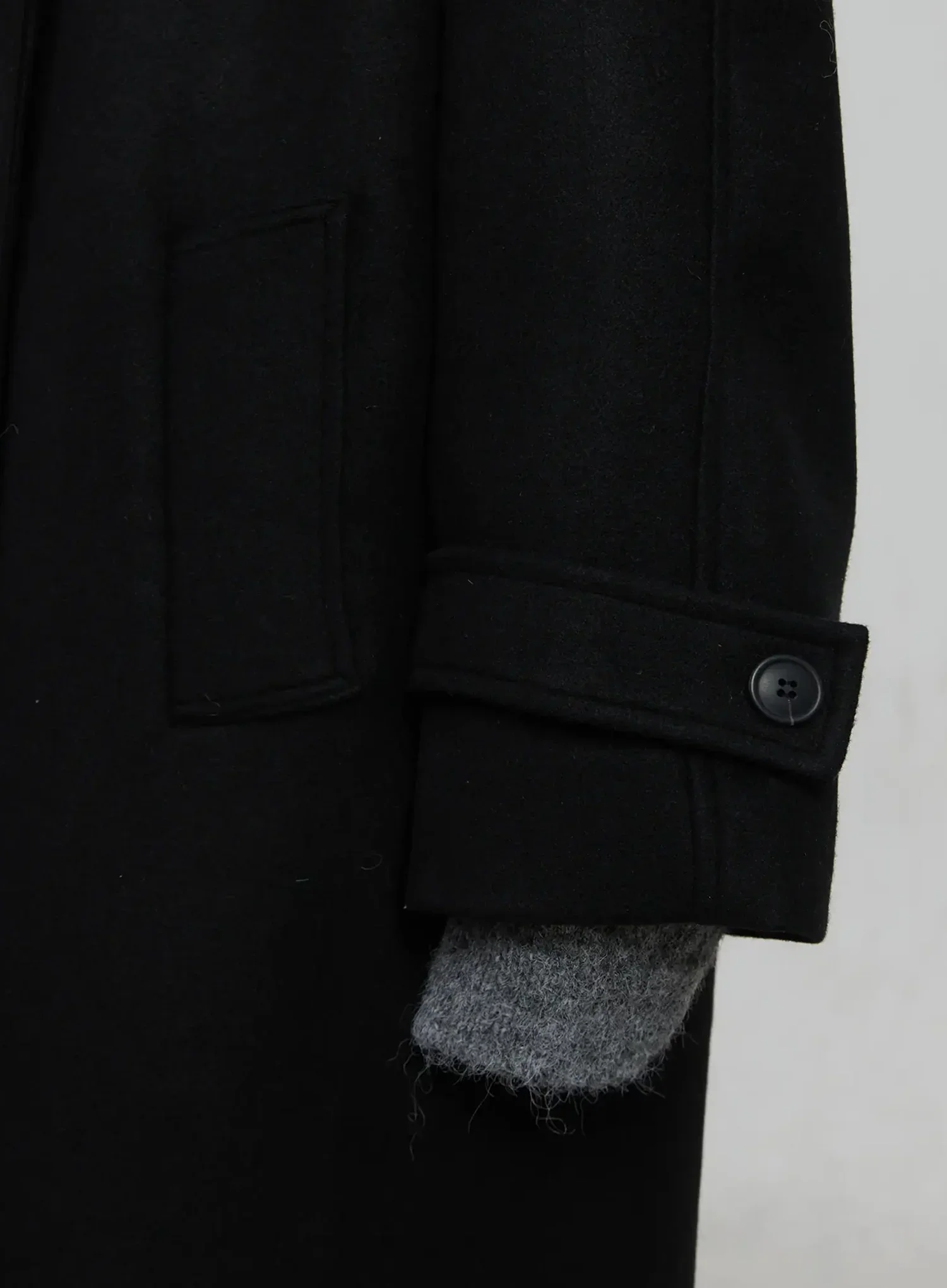 High Neck Button Coat IJ509 - Image 11
