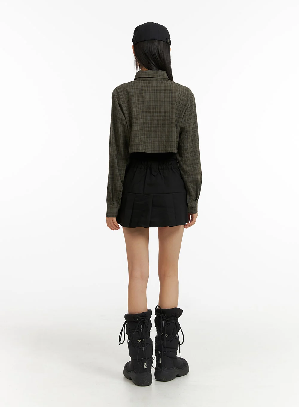 High Waist Pleated Mini Skirt CJ317 - Image 13