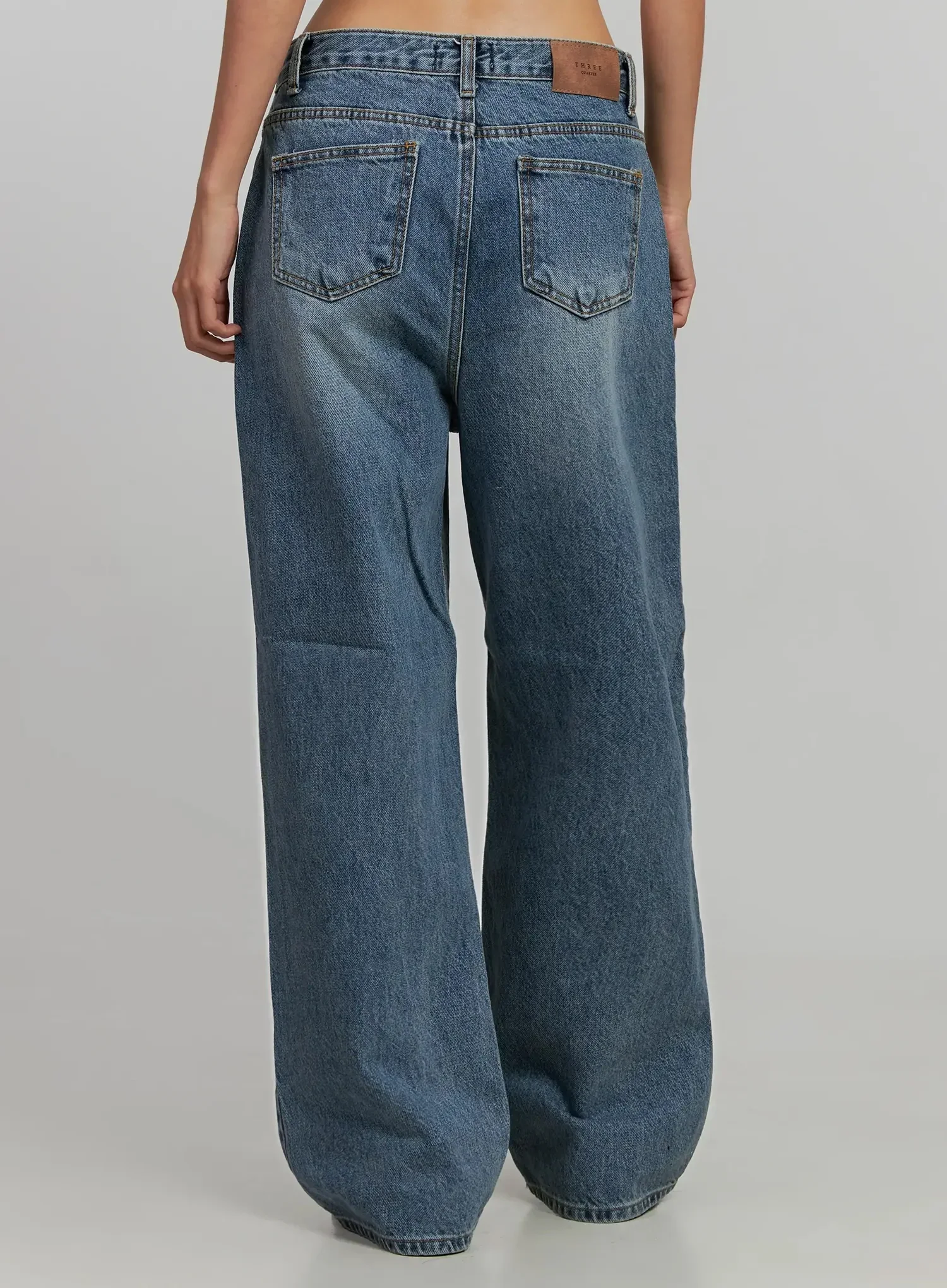 Inka Washed Wide-Leg Jeans IJ502 - Image 12