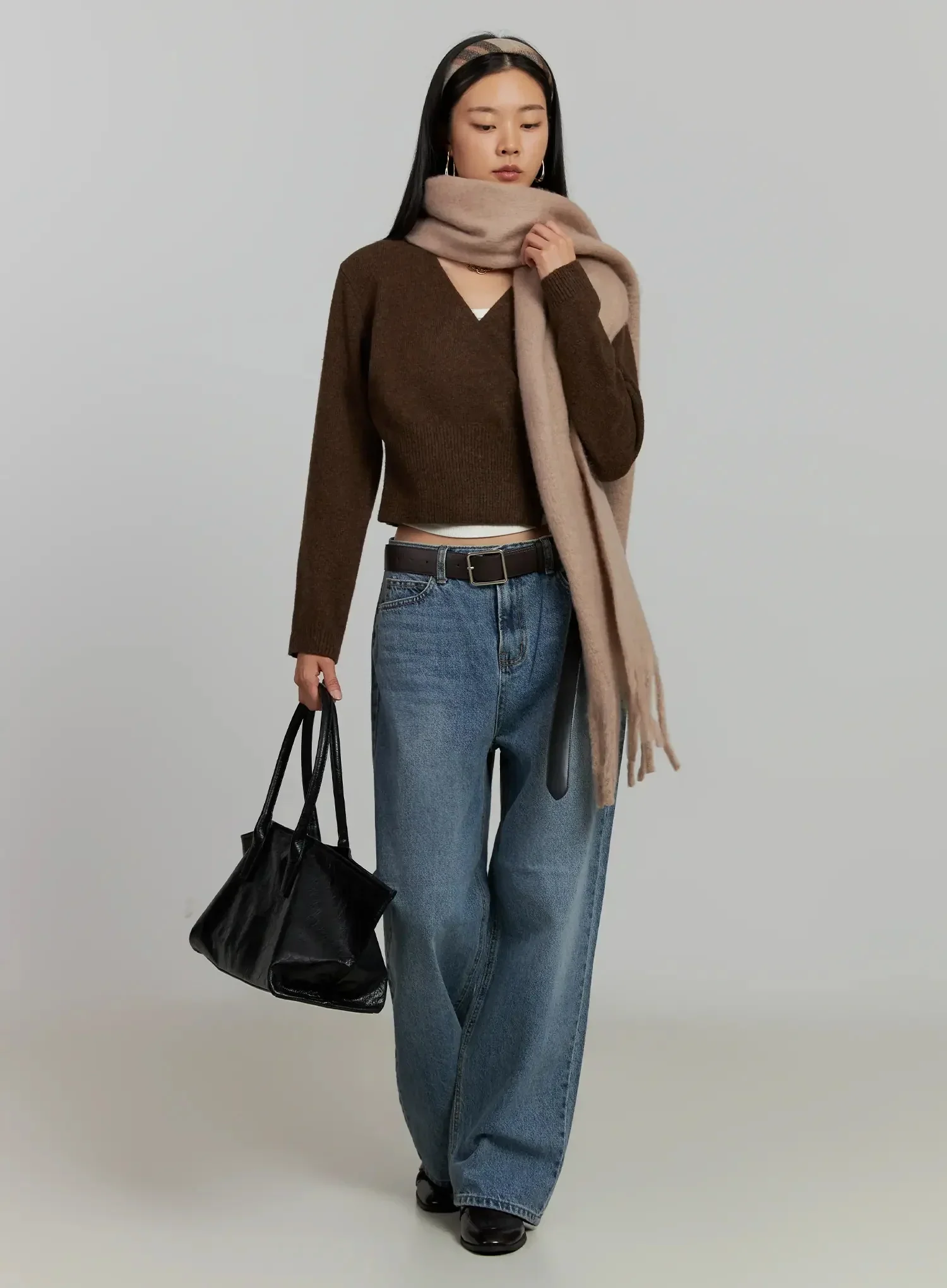 Inka Washed Wide-Leg Jeans IJ502 - Image 14