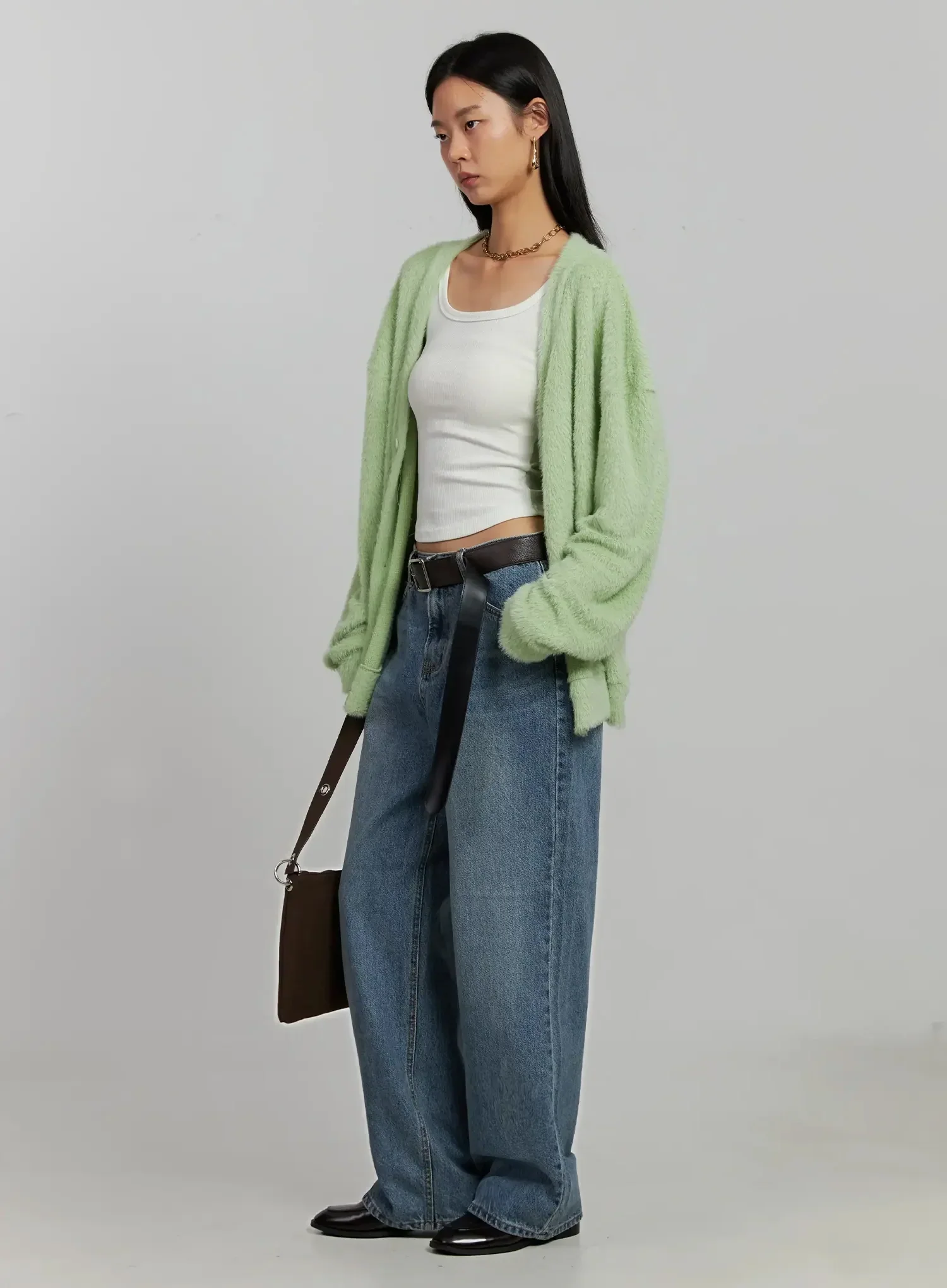 Inka Washed Wide-Leg Jeans IJ502 - Image 2