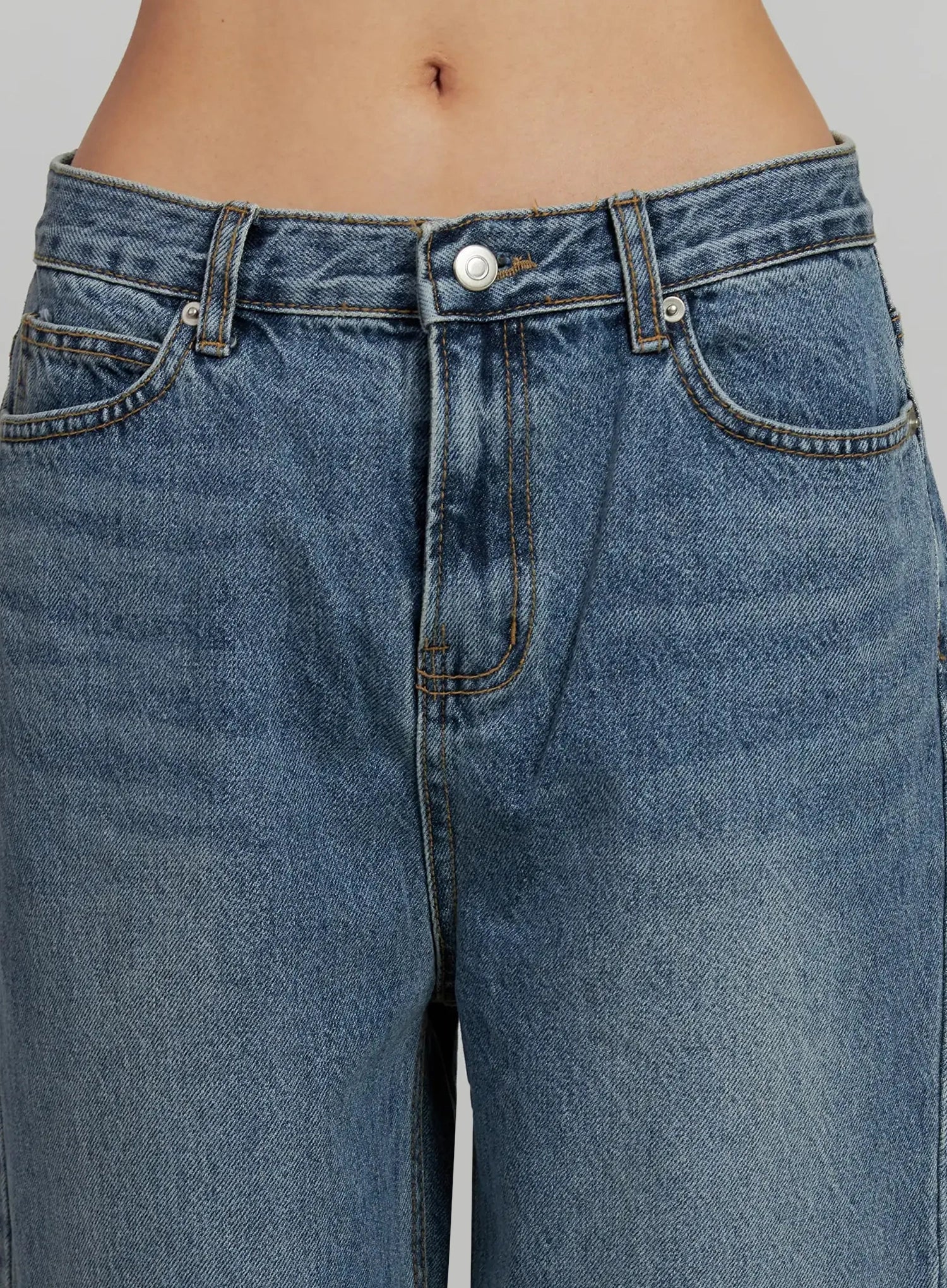 Inka Washed Wide-Leg Jeans IJ502 - Image 4