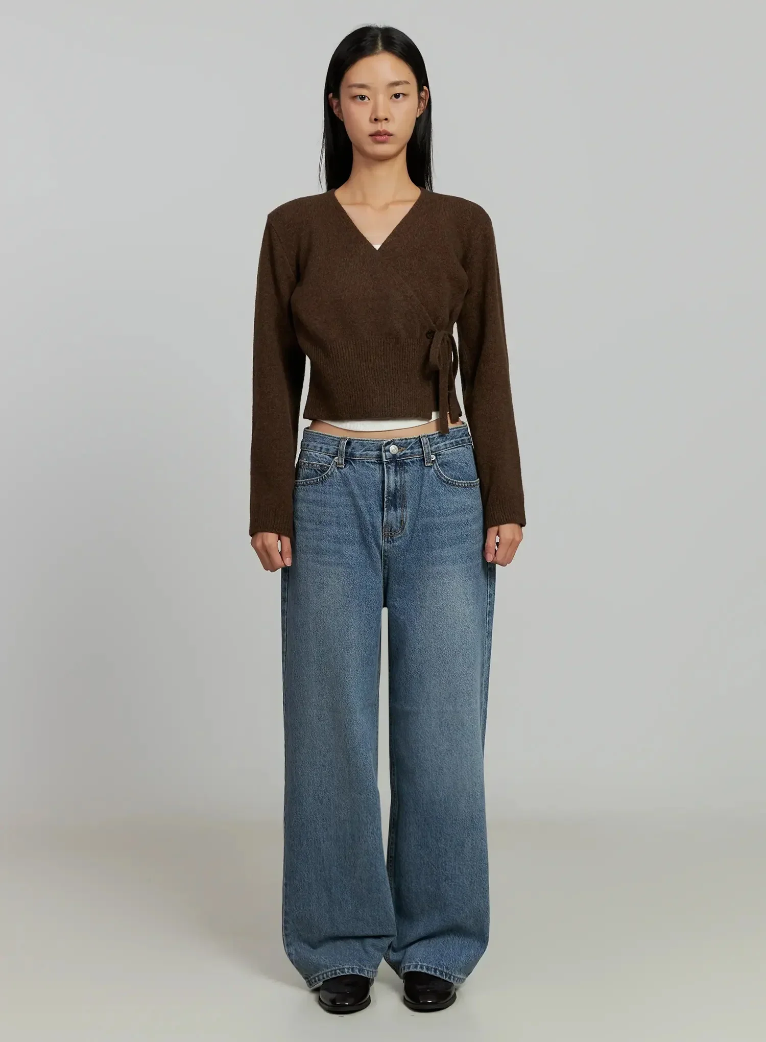 Inka Washed Wide-Leg Jeans IJ502 - Image 7