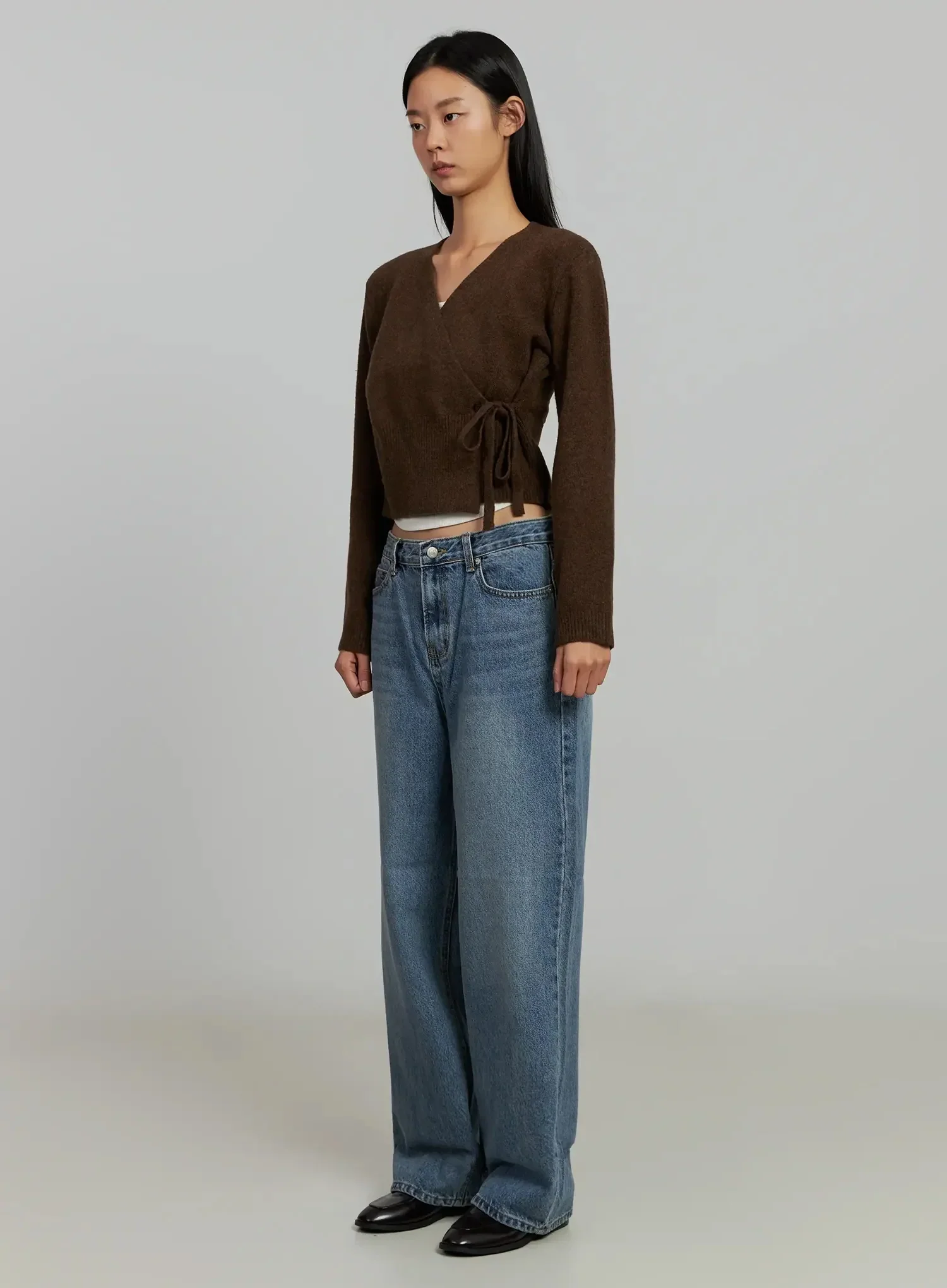 Inka Washed Wide-Leg Jeans IJ502 - Image 8