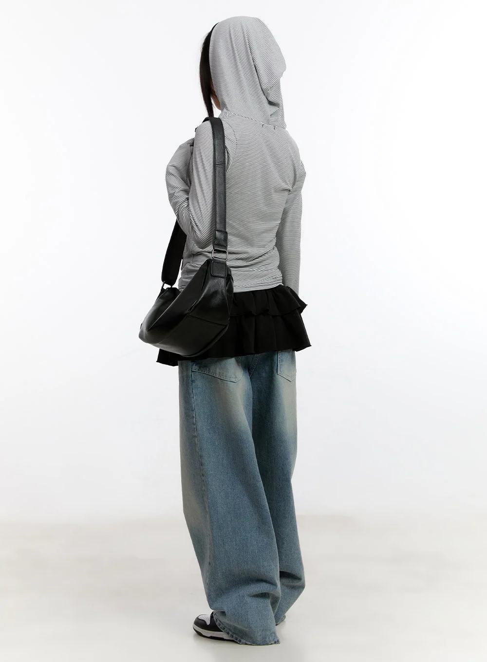 Jillie Washed Baggy Jeans CA508 - Image 6
