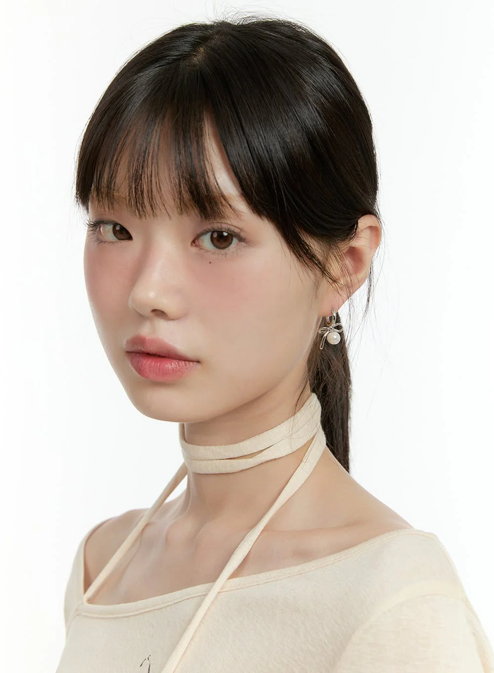 Jiny Ribbon Earrings IG406