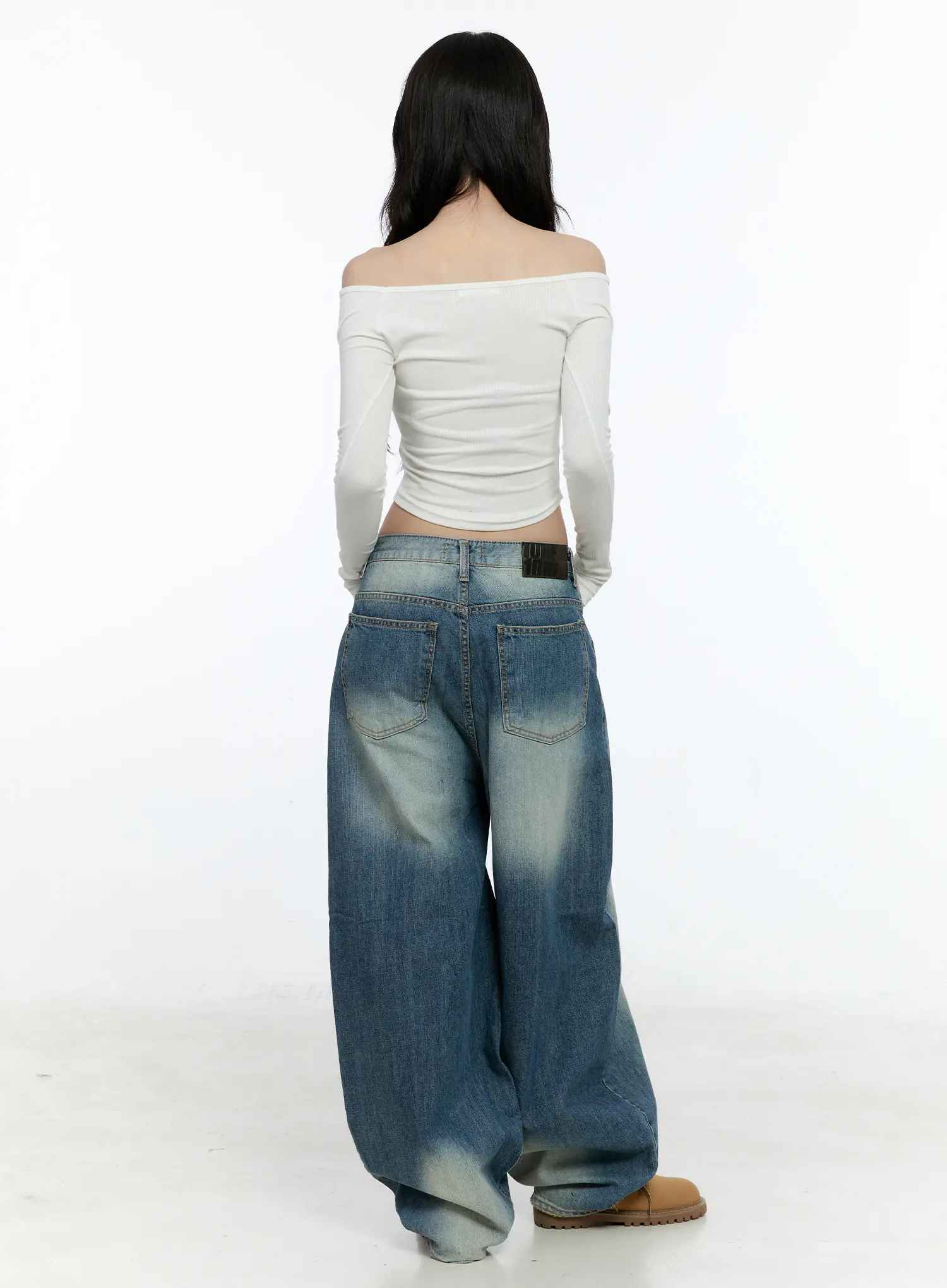 Jiso Baggy Wide Jeans CN517 - Image 7