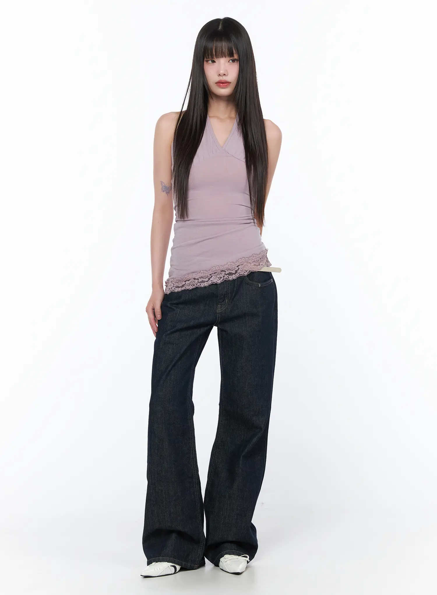 Keziah Straight-Leg Jeans CA529 - Image 3