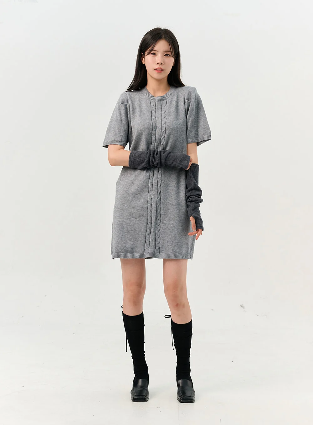 Knitted Arm Warmer OO331 - Image 2