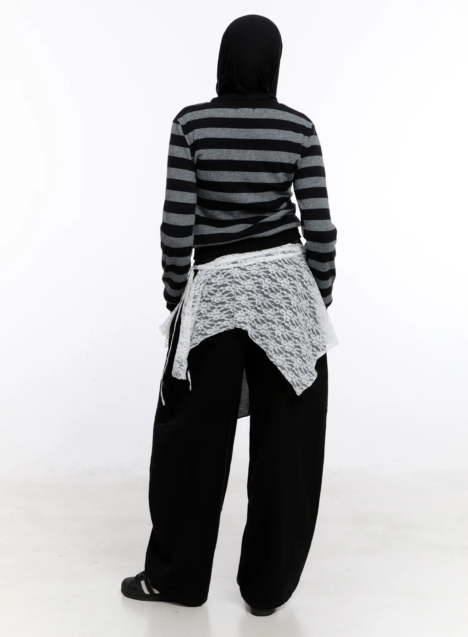Lace Layered Wrap Skirt CS524 - Image 4