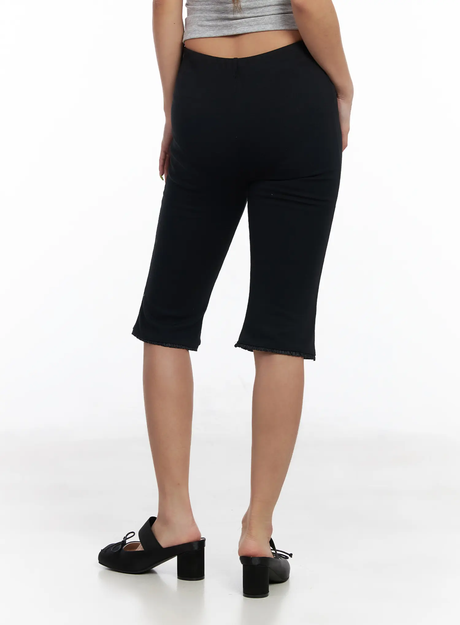 Lace Trim Bermuda Shorts CM525 - Image 6