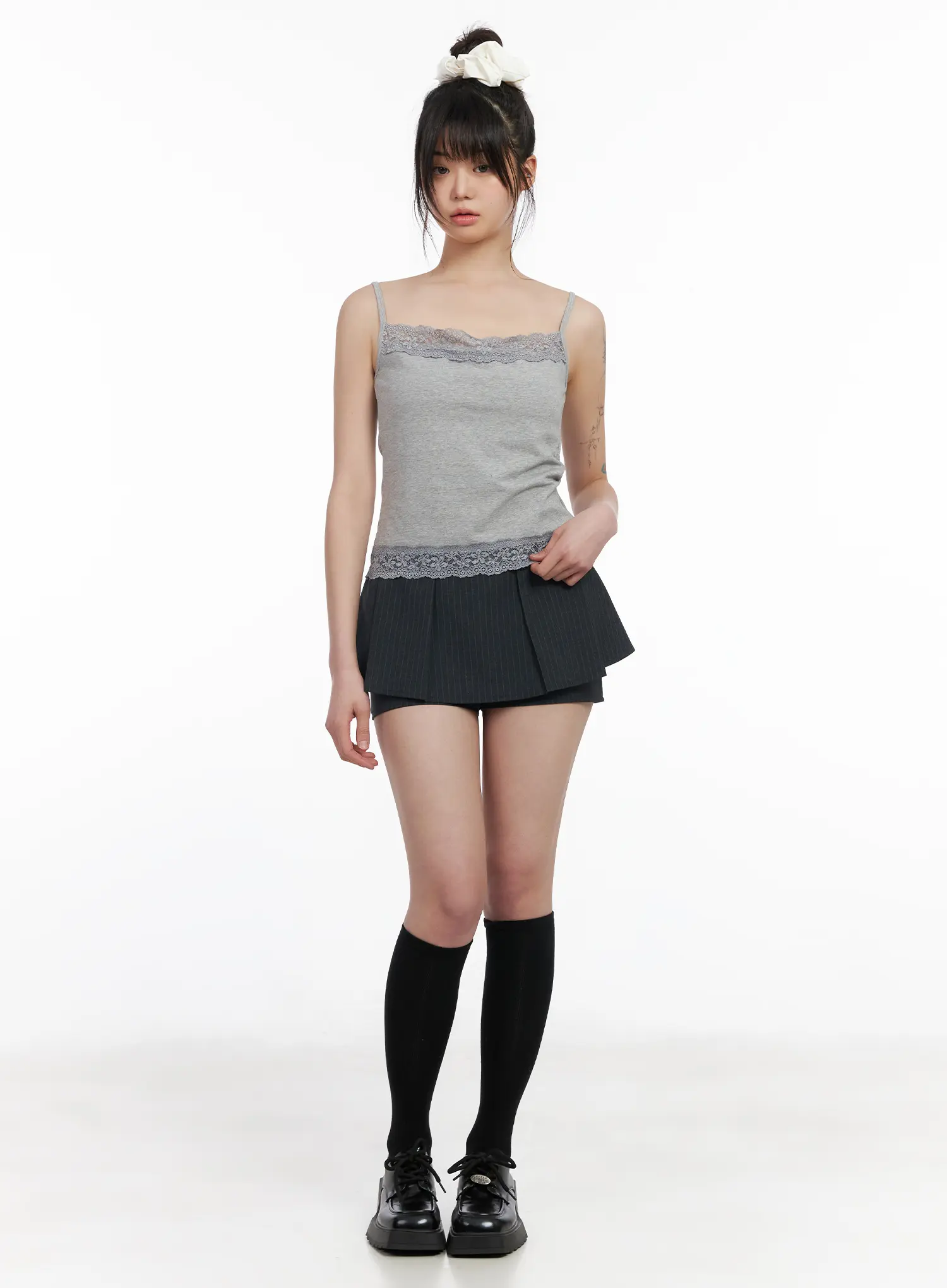 Lace Trim Cami Top CM512 - Image 2