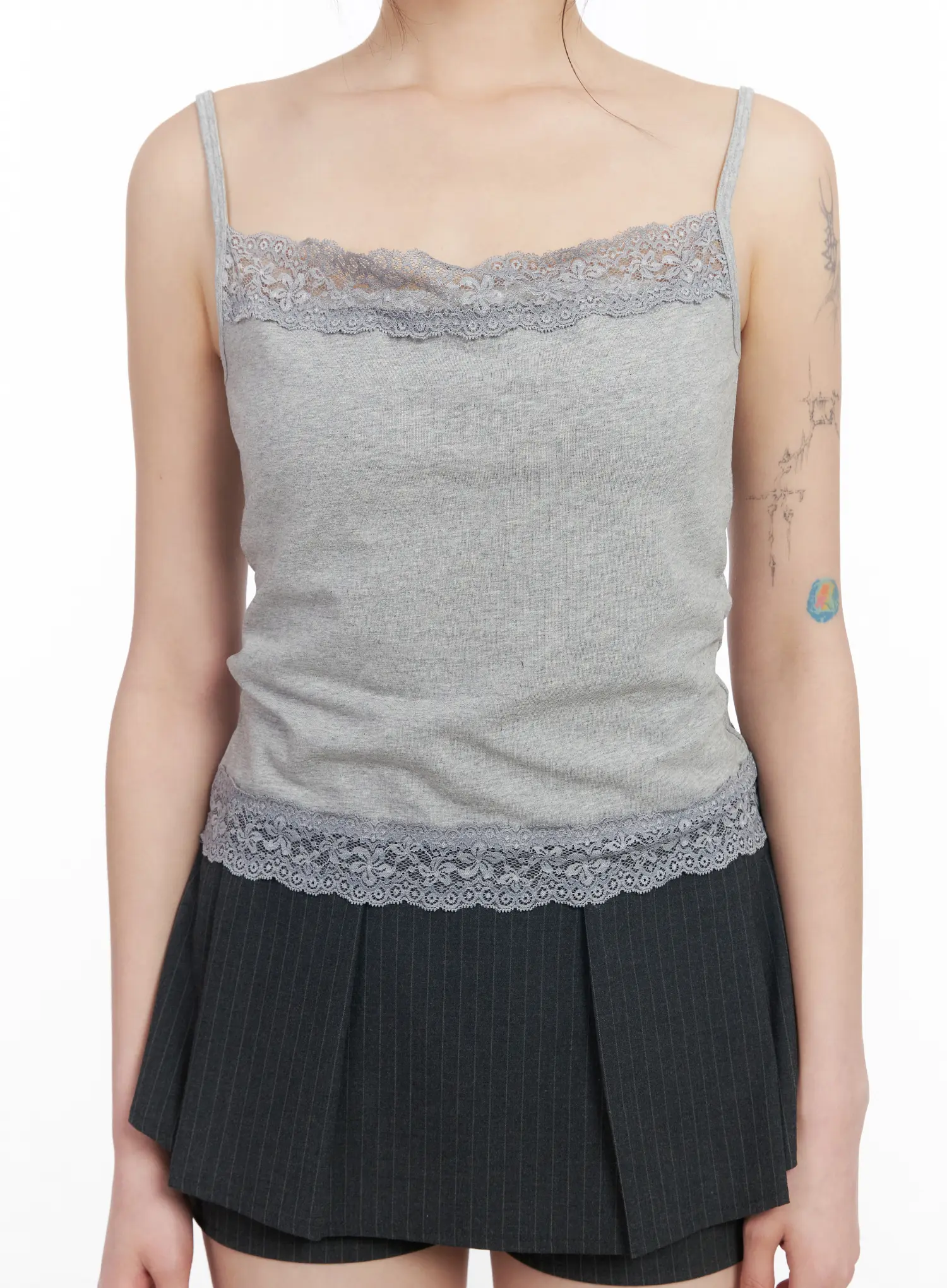 Lace Trim Cami Top CM512 - Image 6