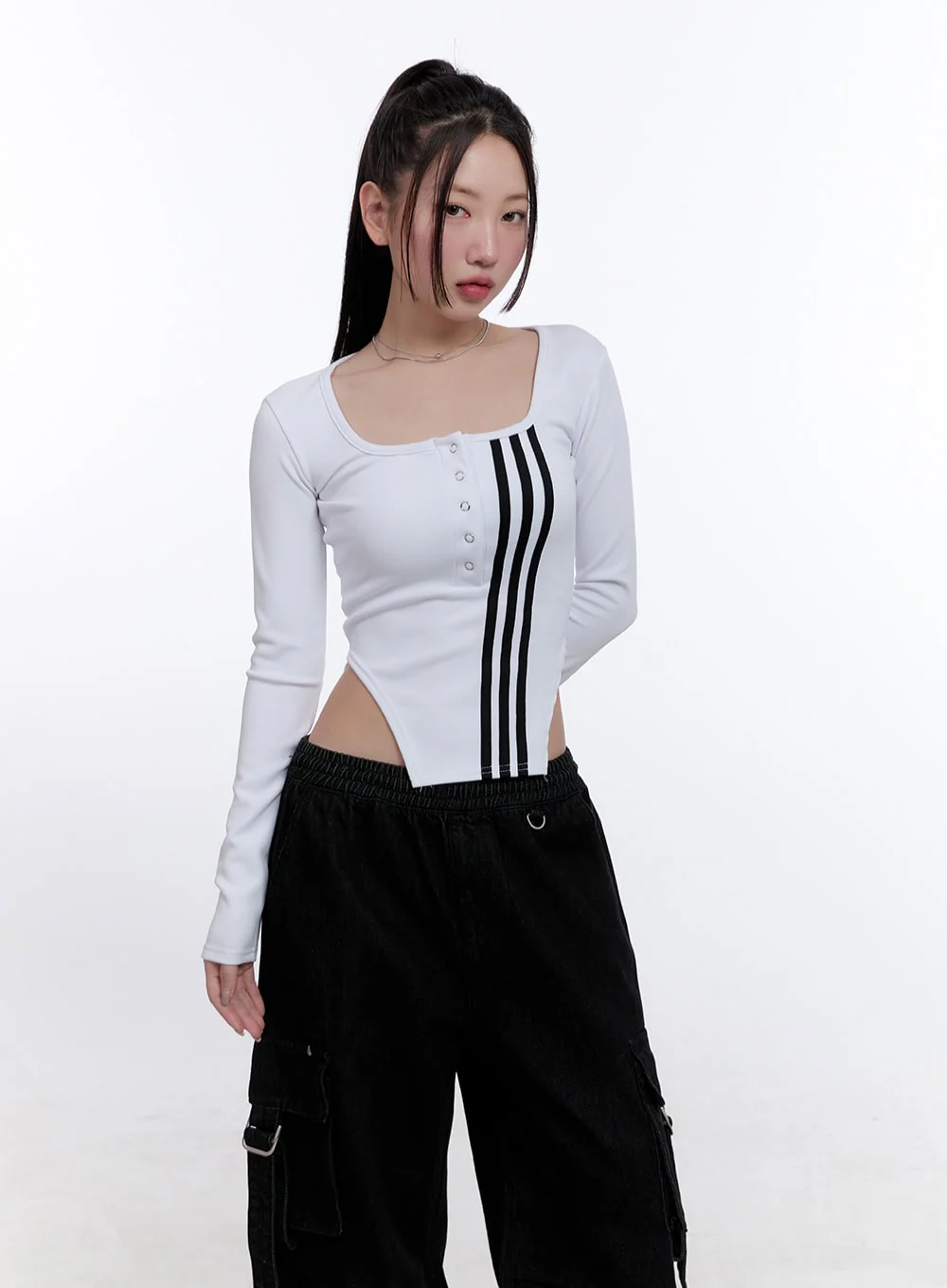 Layered Ball-Chain Necklace CJ509 - Image 6