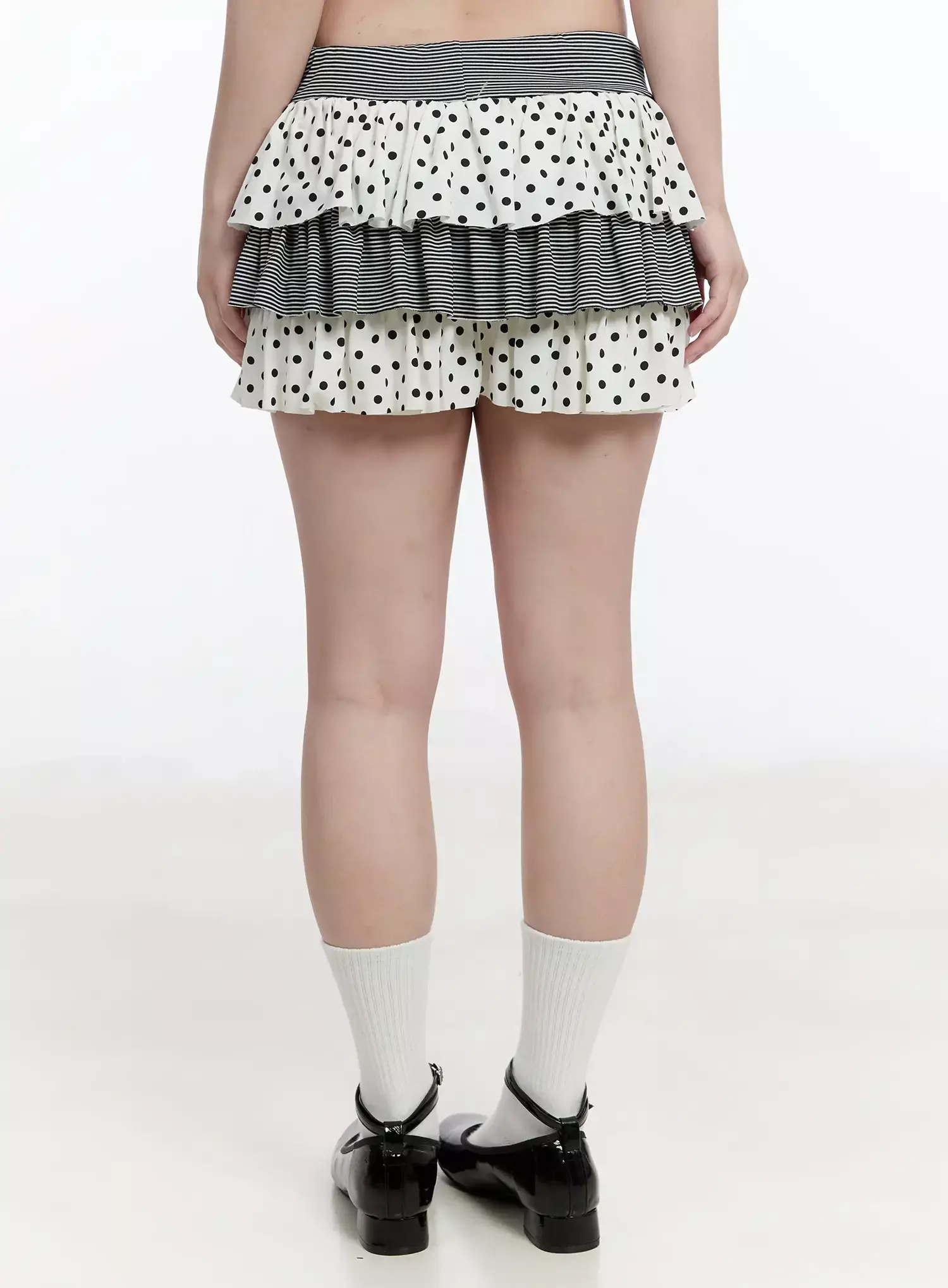 Layered Frill Polka Dot Skort IM519 - Image 11