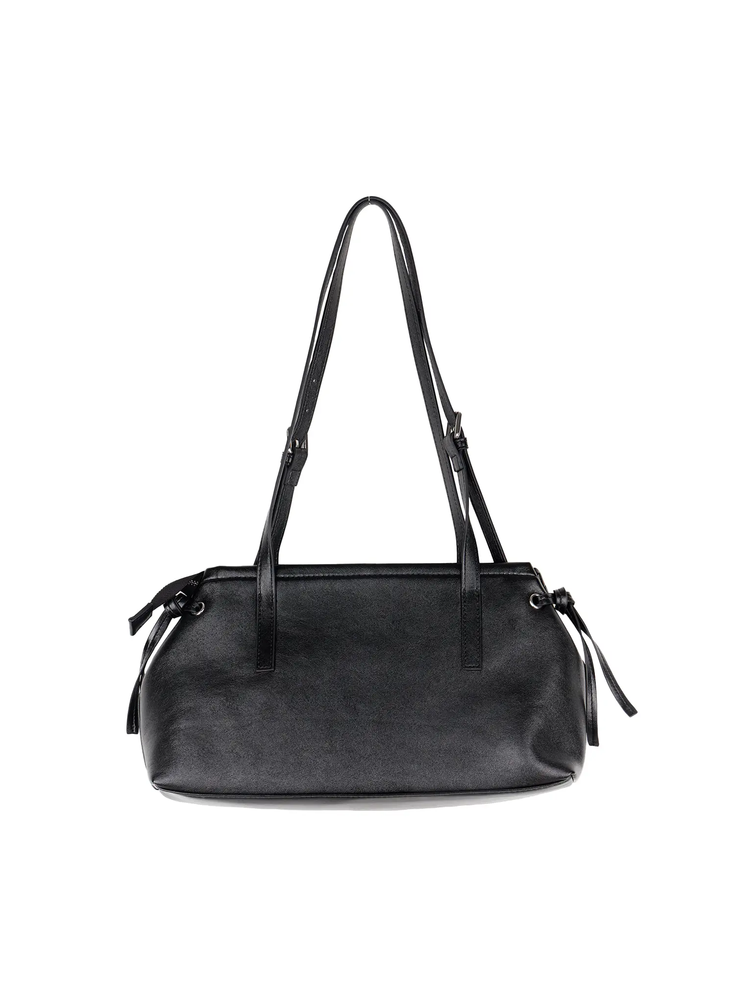 Leather Buckle Strap Shoulder Bag CJ520 - Image 6