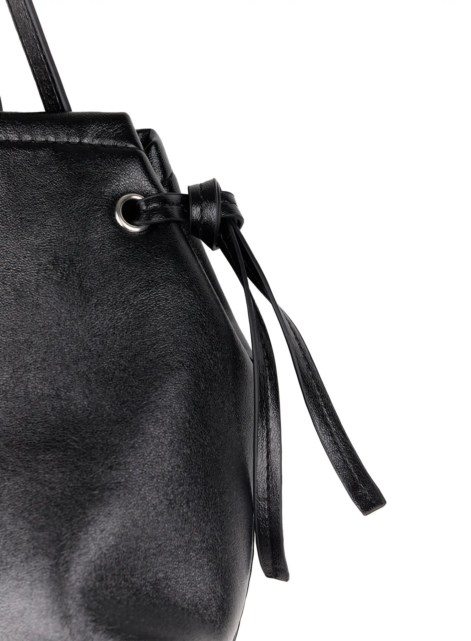 Leather Buckle Strap Shoulder Bag CJ520 - Image 7