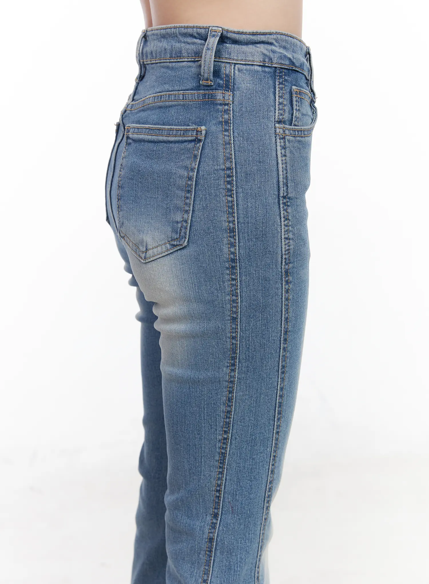 Lennox Washed Bootcut Jeans CF523 - Image 9