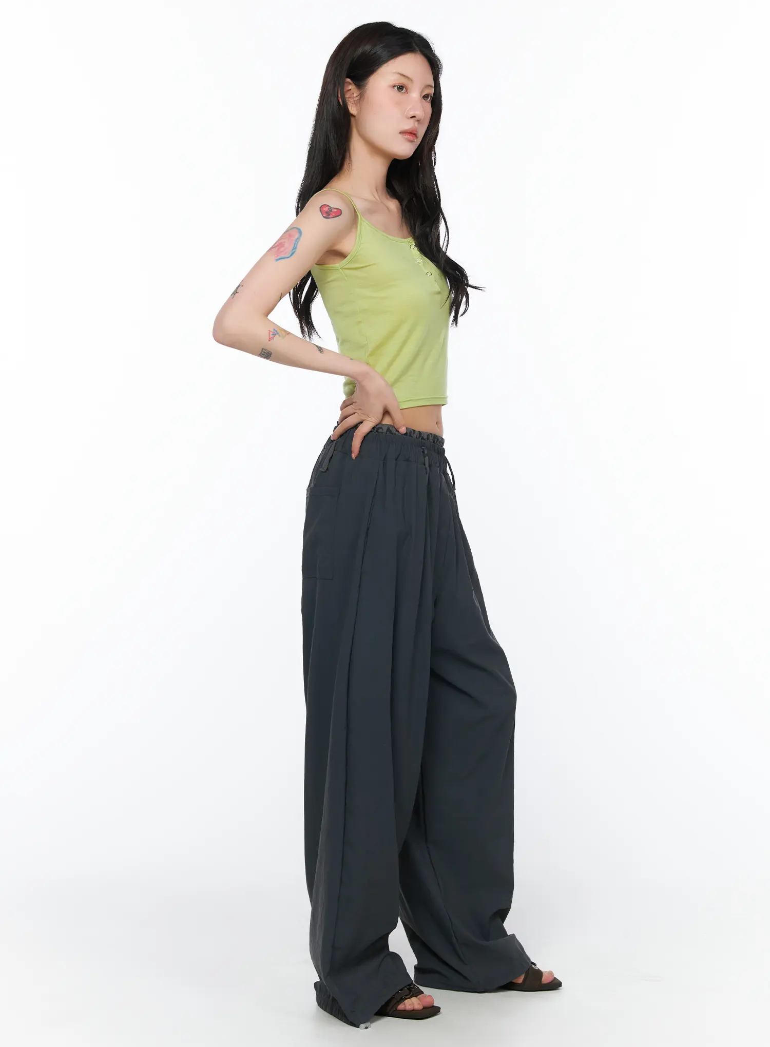 Leopard Print Baggy Pants CA527 - Image 6