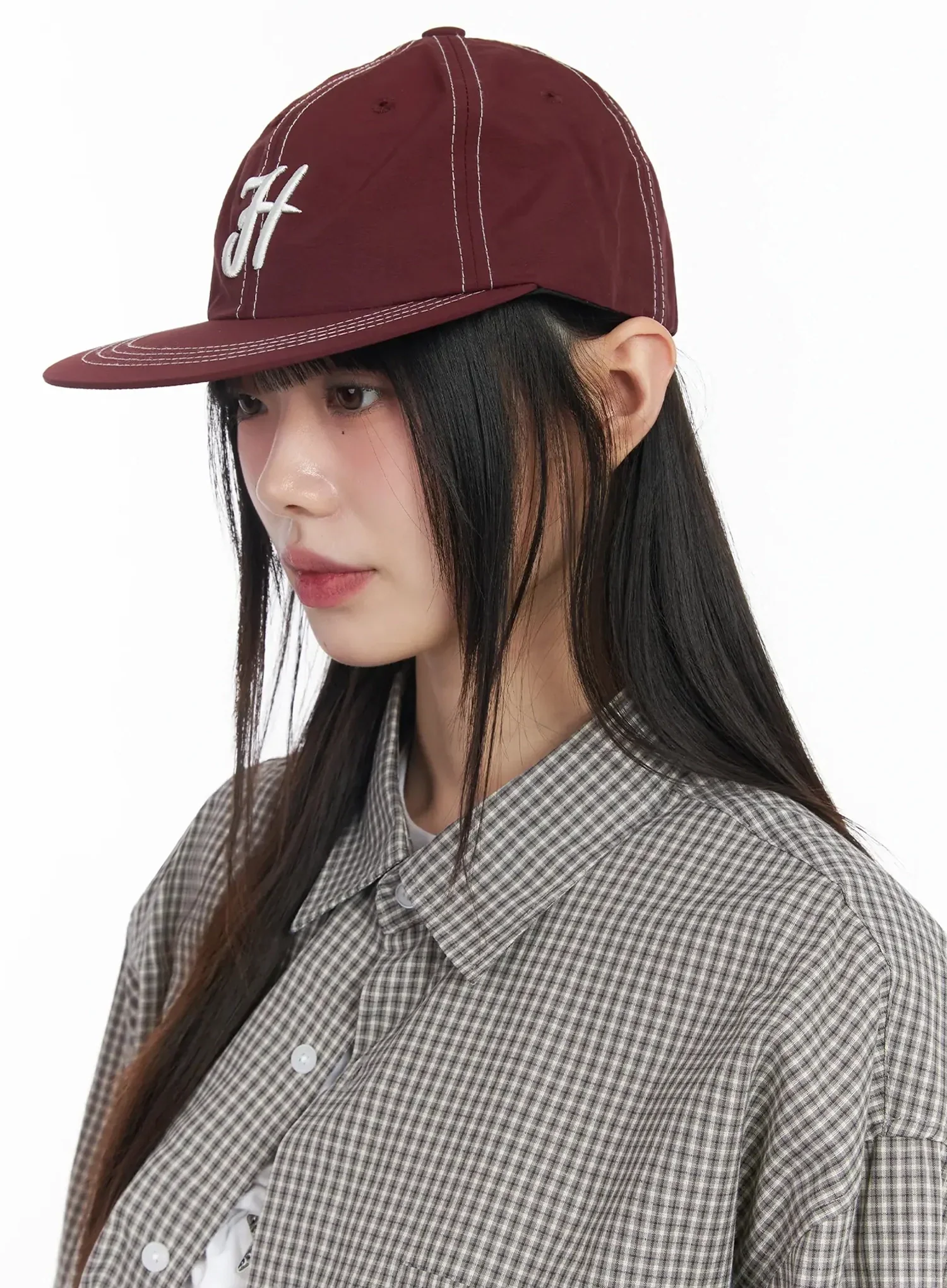 Lettering Stitched Baseball Cap IM530 - Image 5