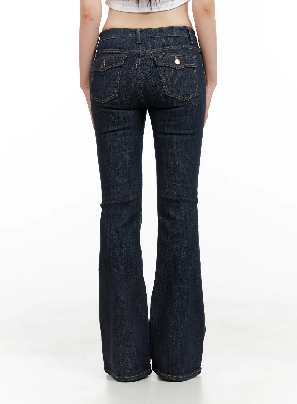 Lila Slim Fit Bootcut Jeans CG409 - Image 5